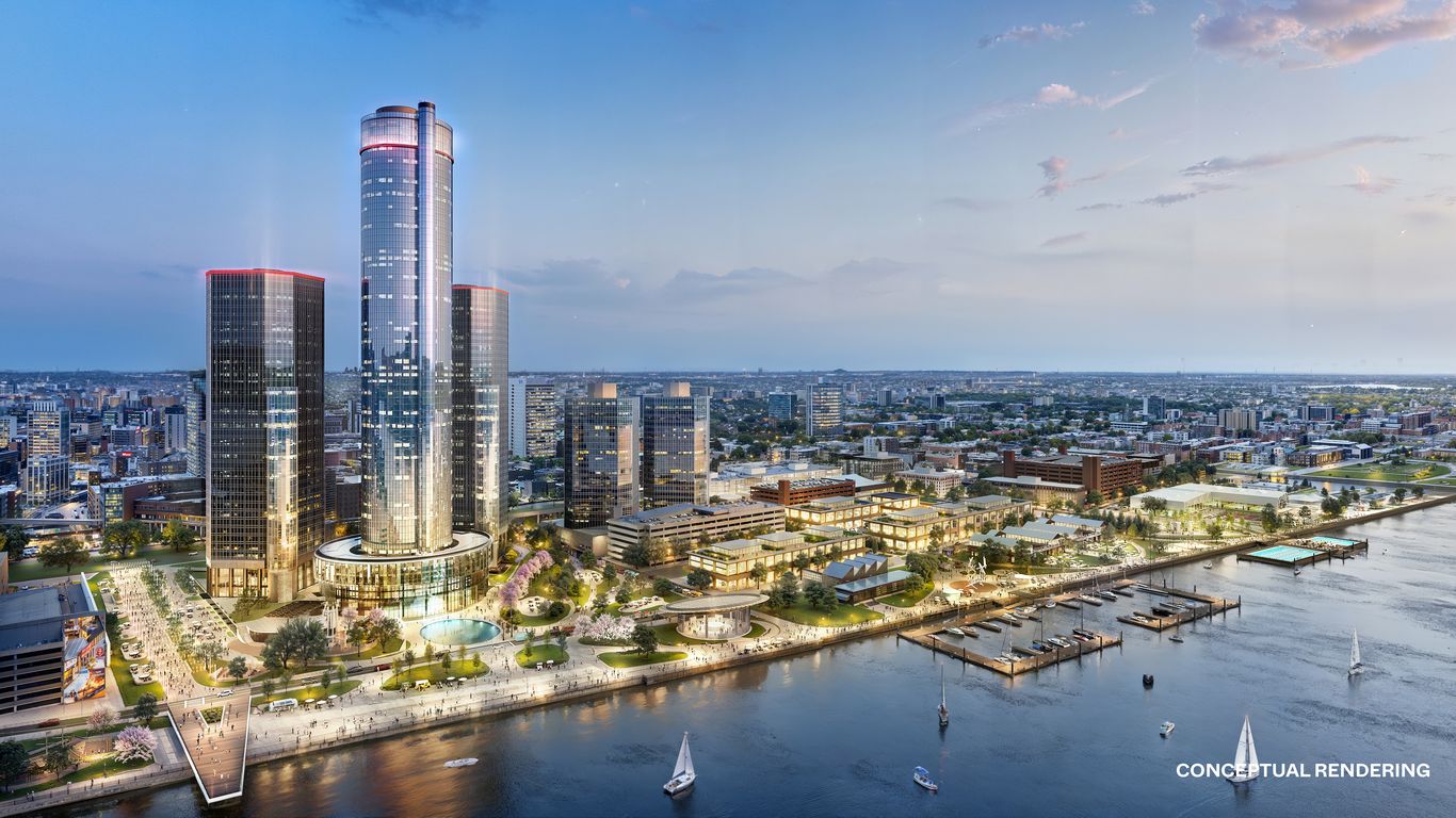 RenCen overhaul would open up street level