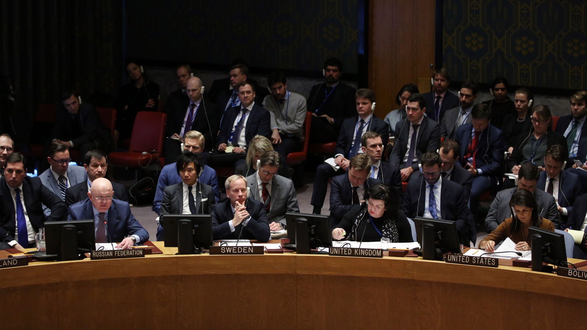 The U.N. Security Council meets over the most recent chemical attack in Syria.