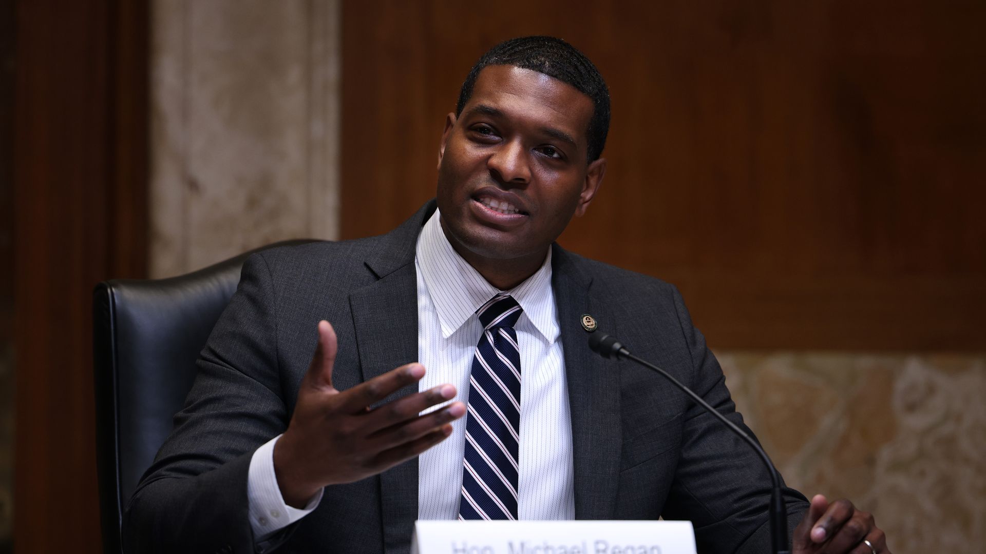 Environmental Protection Agency (EPA) Administrator Michael Regan testifies. 