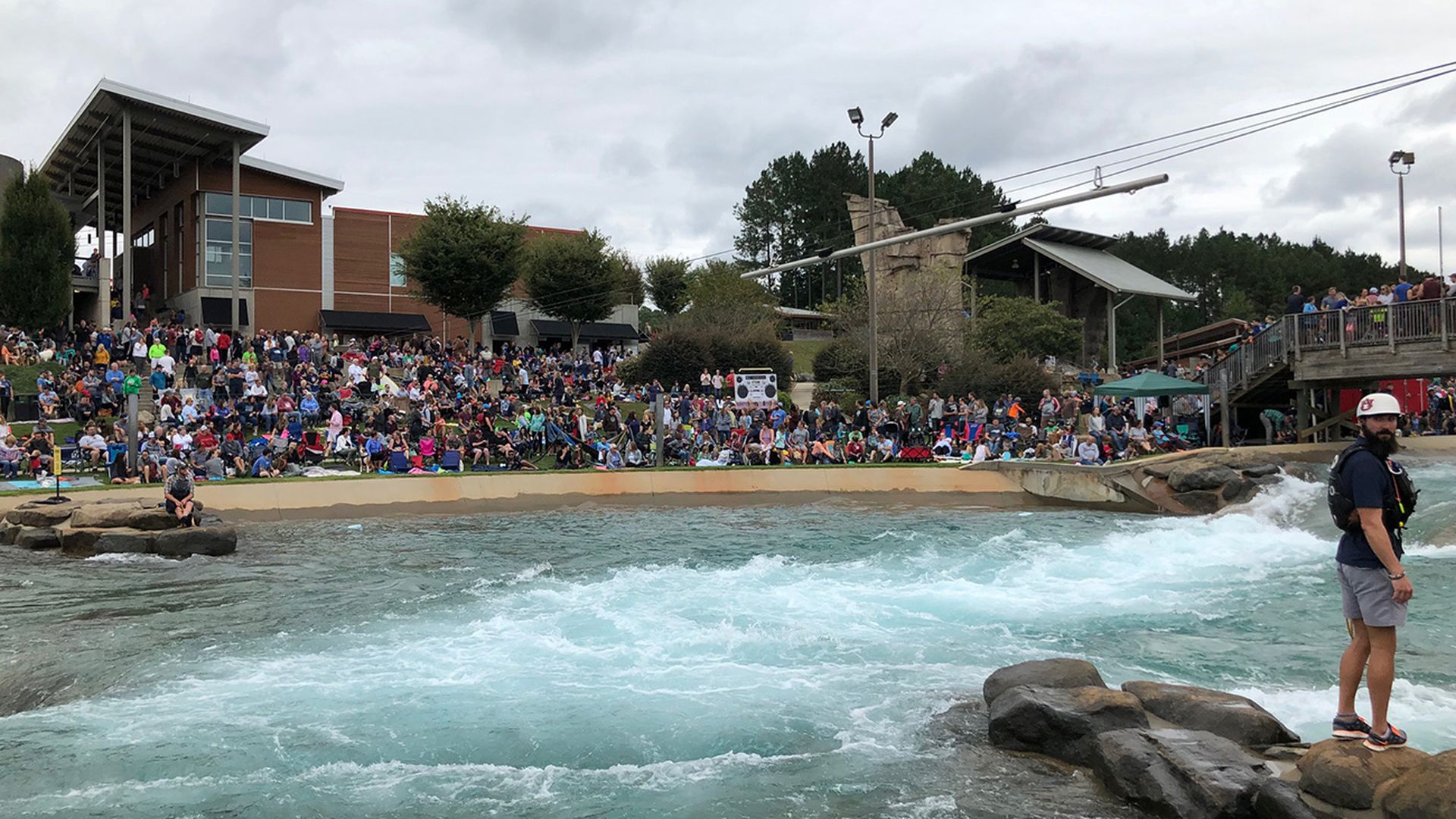 rapids at whitewater center in charlotte