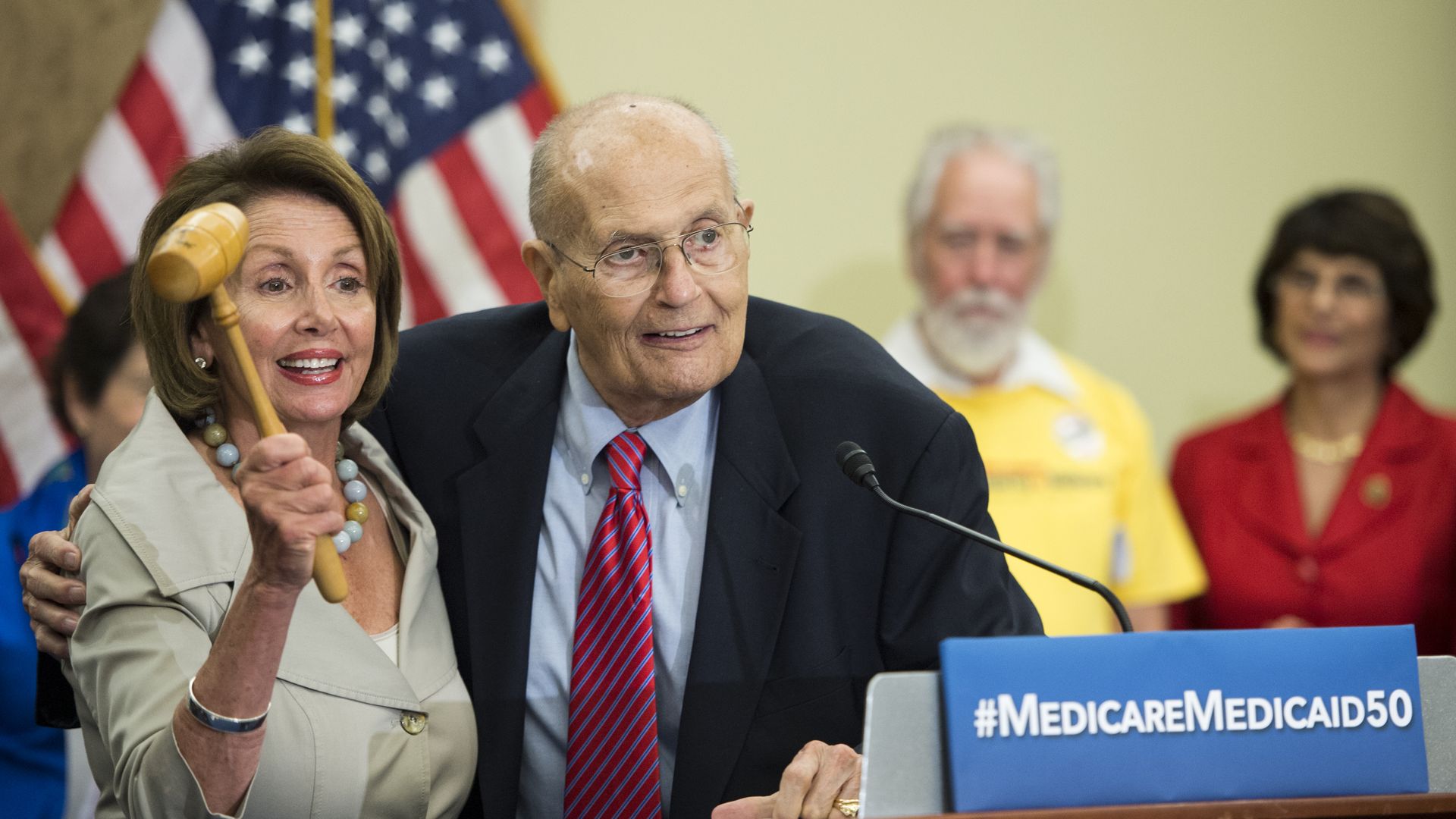 John Dingell and Nacny pelosi