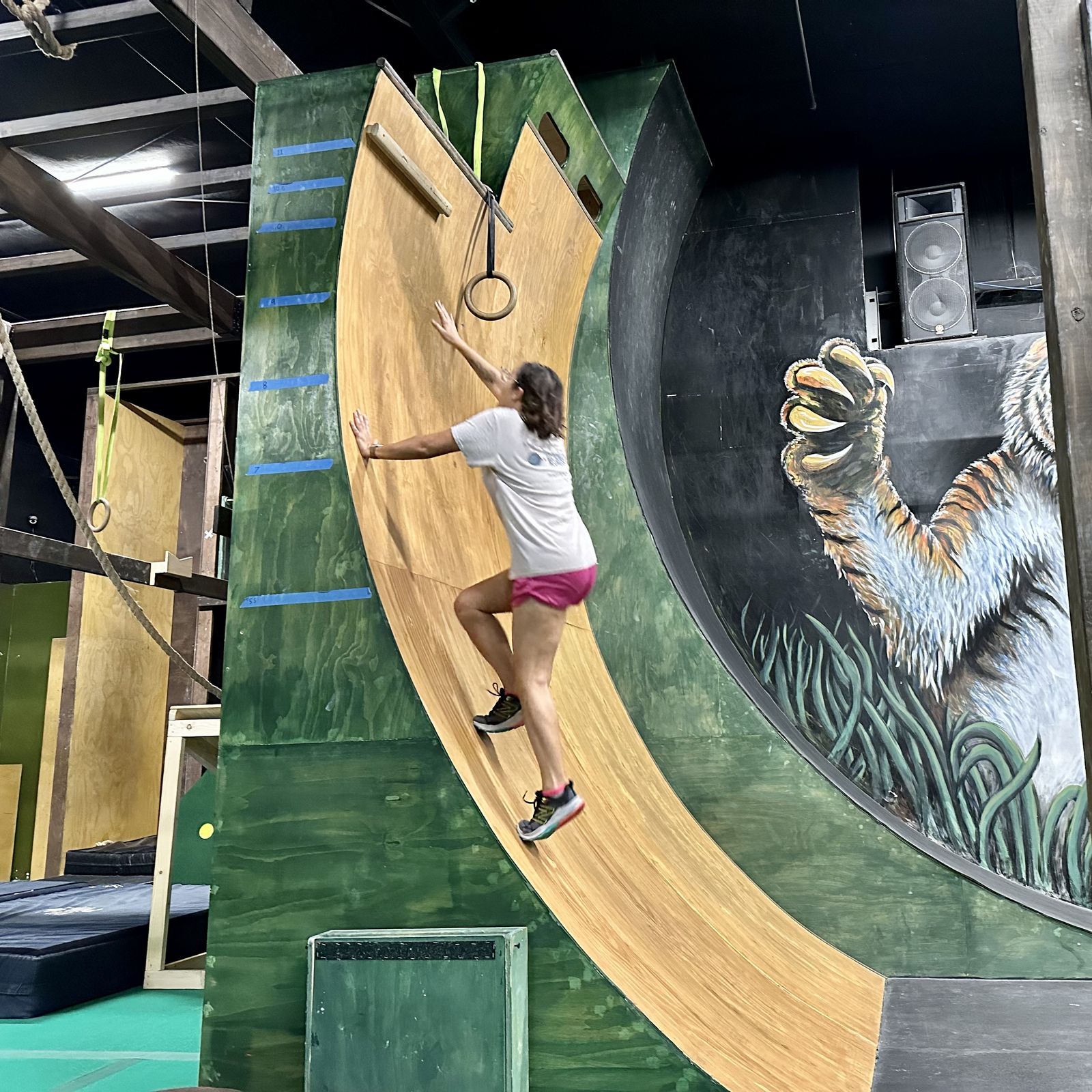 Test Drive: Selene takes on the warped wall in American Ninja