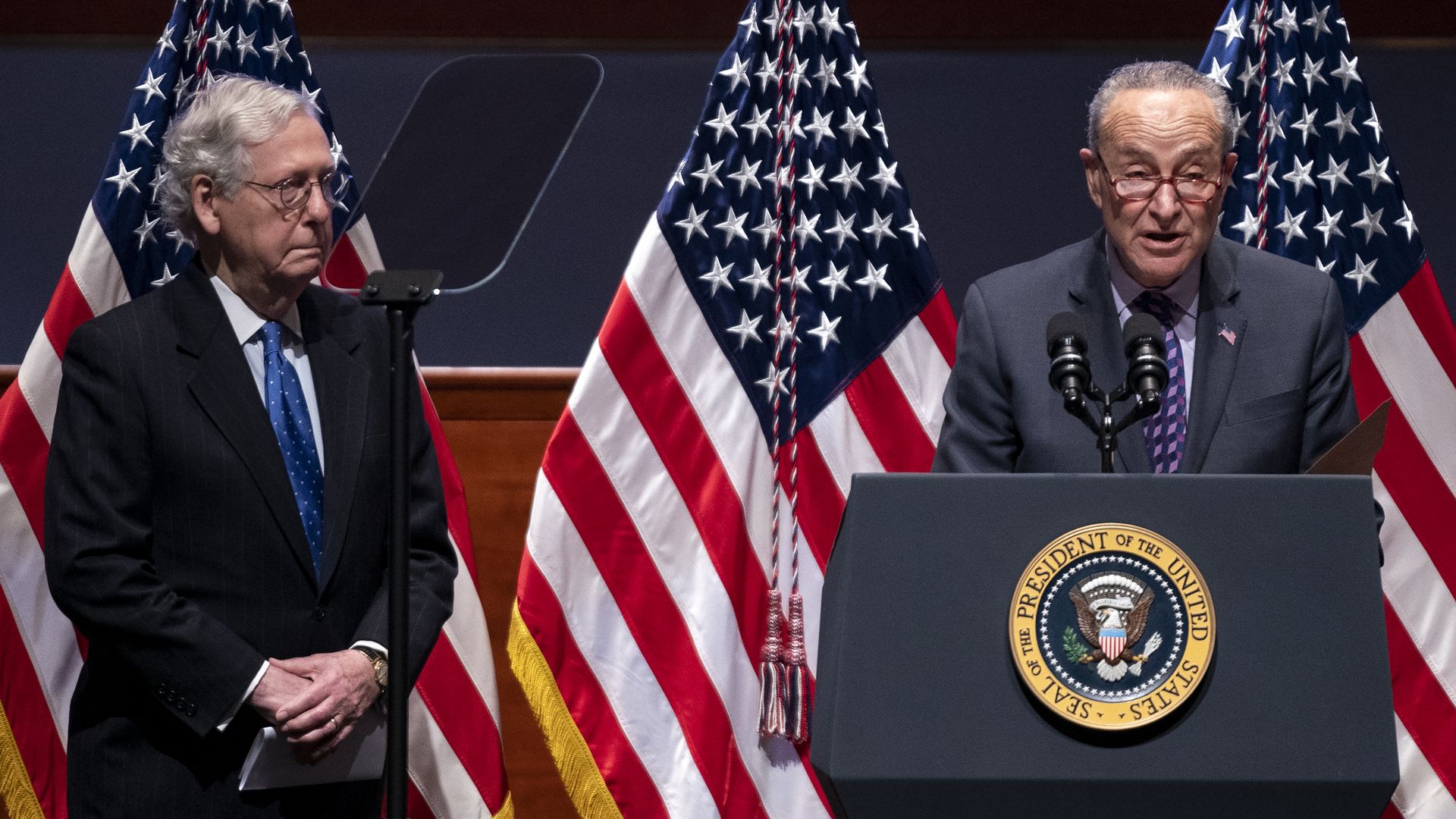 Mitch McConnell and Chuck Schumer