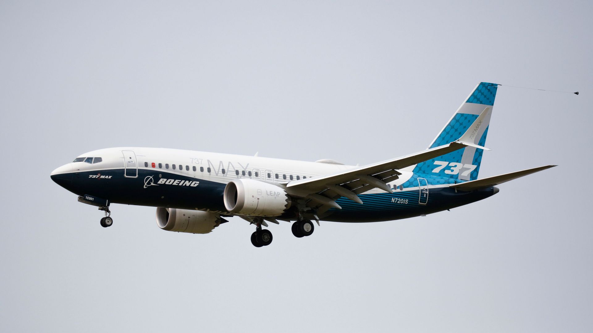 An airplane flying in the sky