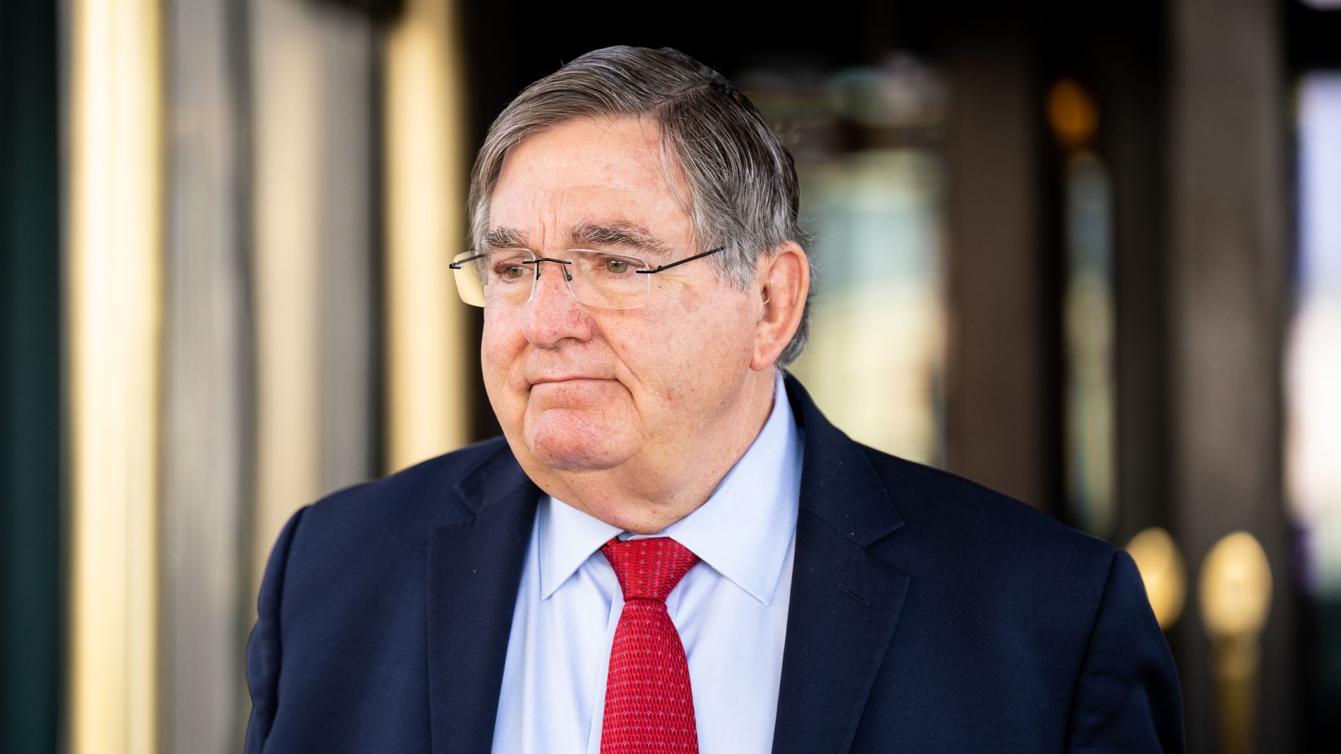 Michael Burgess walks on Capitol Hill