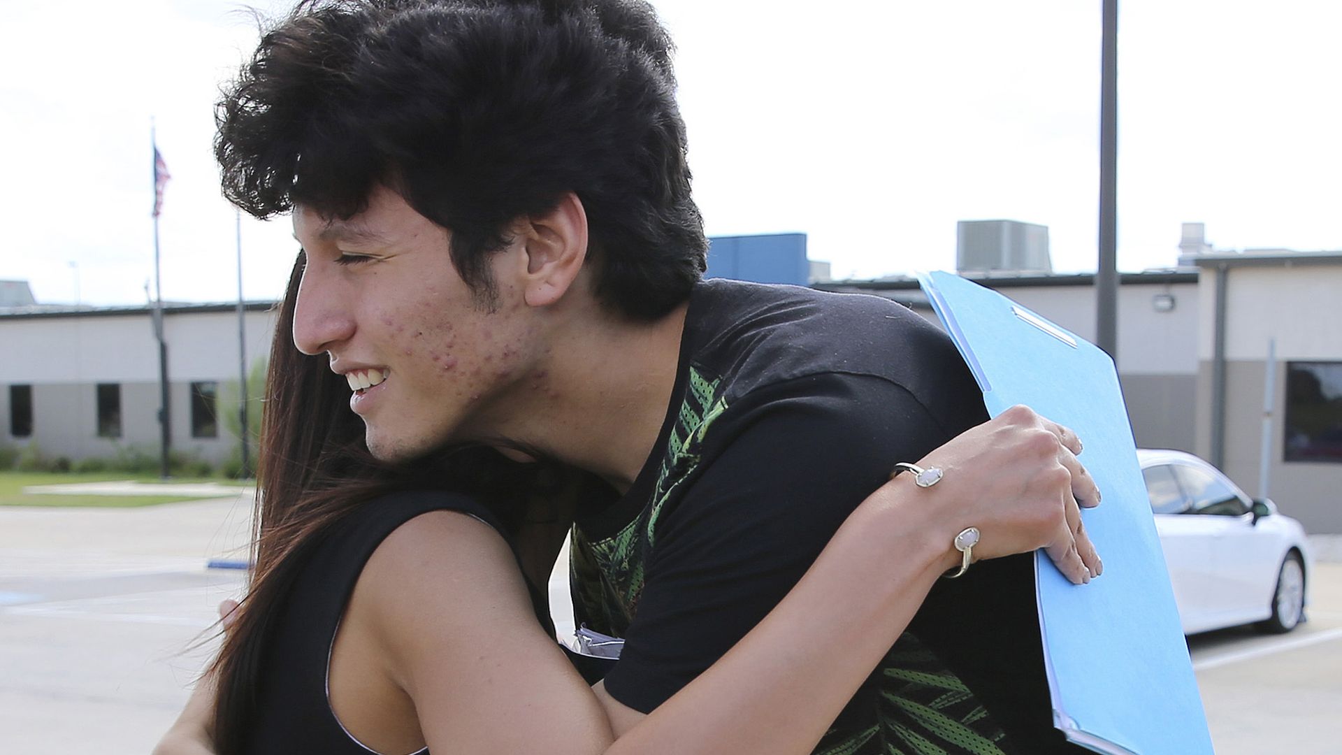 Francisco Erwin Galicia left a U.S. Immigration and Customs Enforcement detention center in Pearsall, Texas