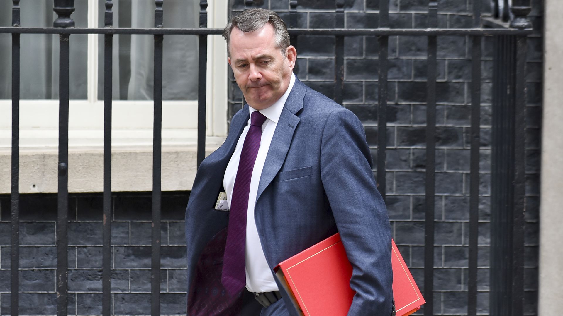 Britain's International Trade Secretary Liam Fox. Photo: Alberto Pezzali/NurPhoto via Getty Images