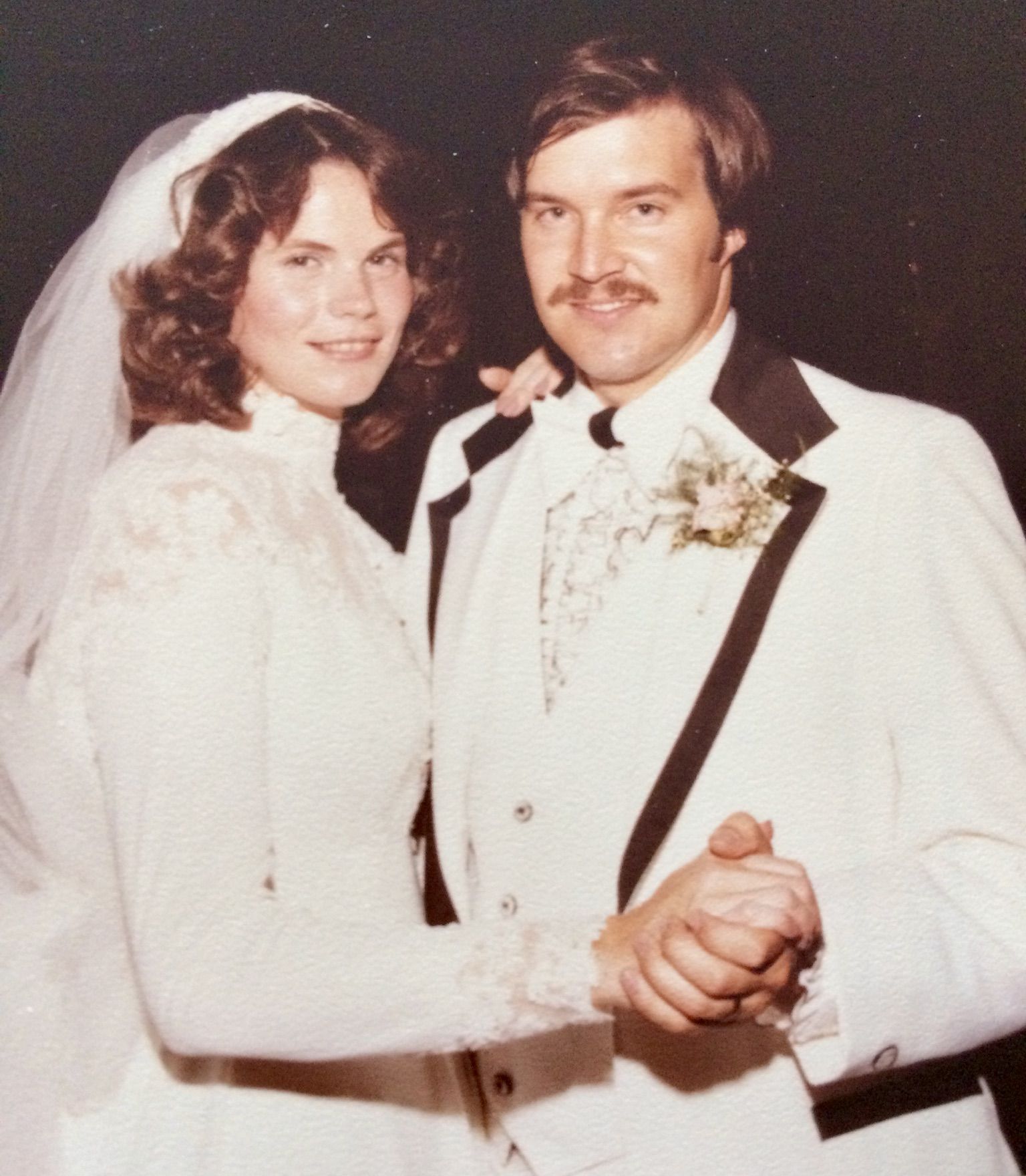Mary and Jack Butler at their wedding.