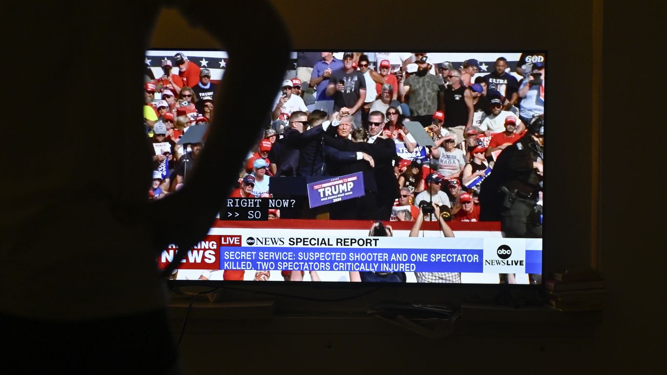 Trump rally shooting shocks nation Axios Miami