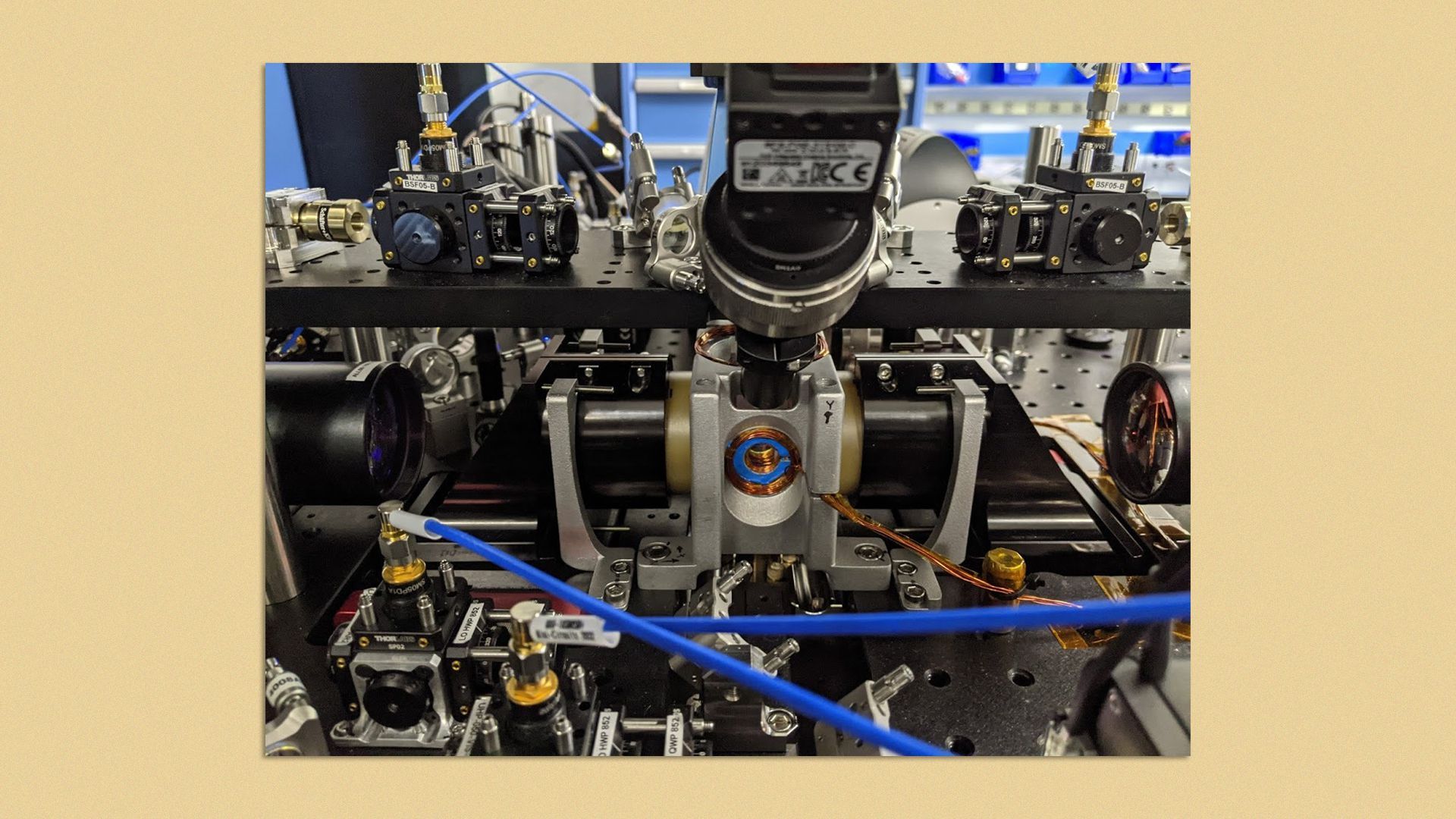 ColdQuanta's Hilbert quantum computer.
