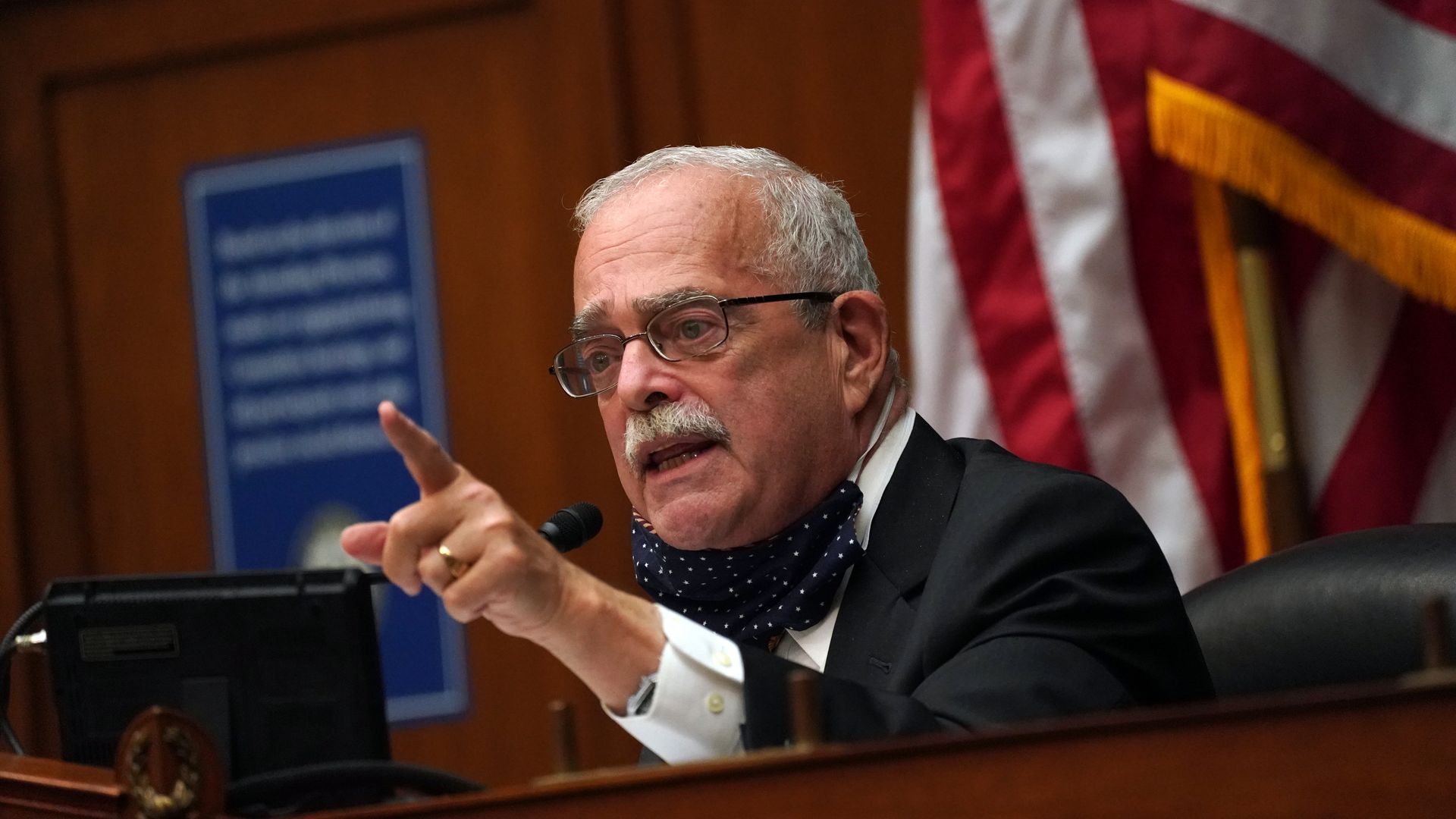 Rep. Gerry Connolly (D-VA) speaks during a House Committee on Oversight and Reform hearing on October 07, 2020.