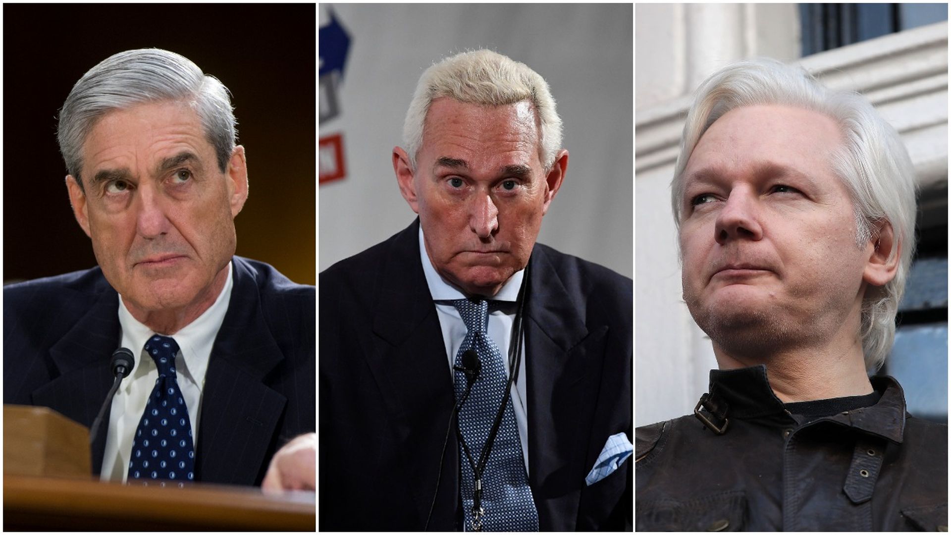 Mueller, Roger Stone, Julian Assange