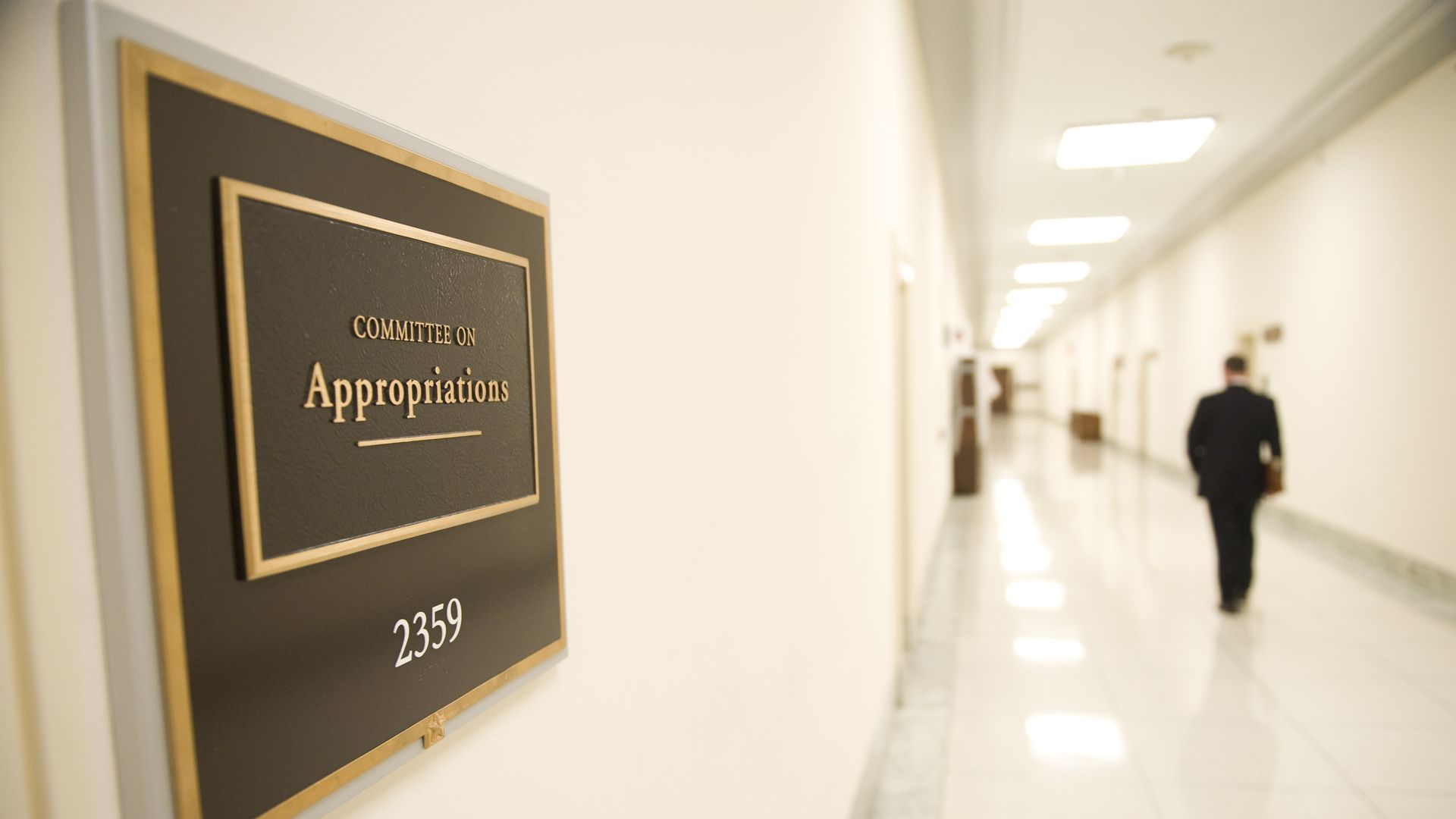House Appropriations Committee sign
