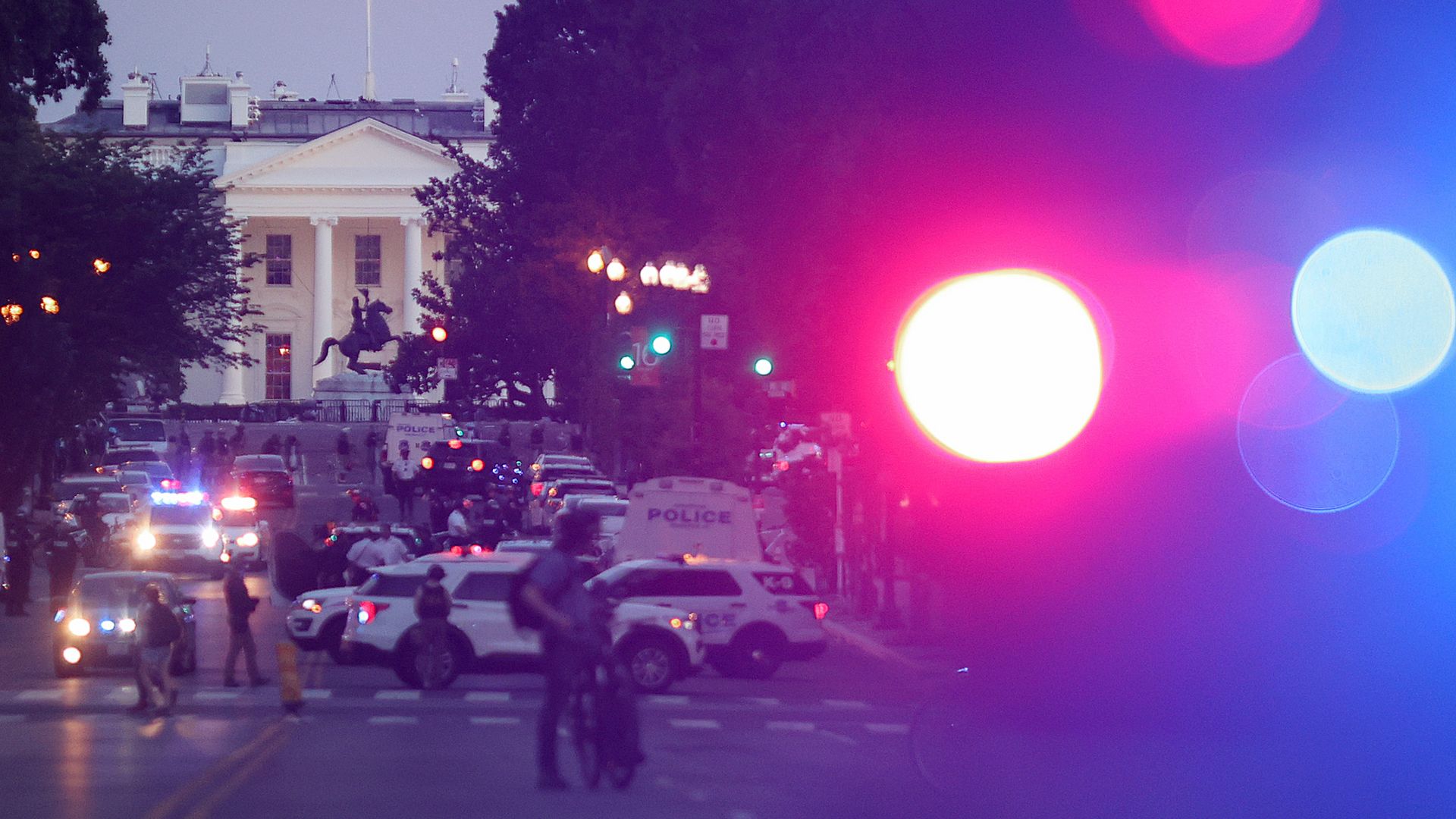 Protests in D.C. on Monday. Photo: Win McNamee/Getty Images