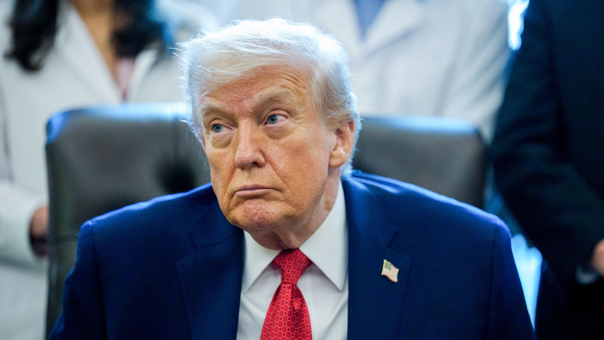 President Trump in the Oval Office on Dec. 18, 2025. 