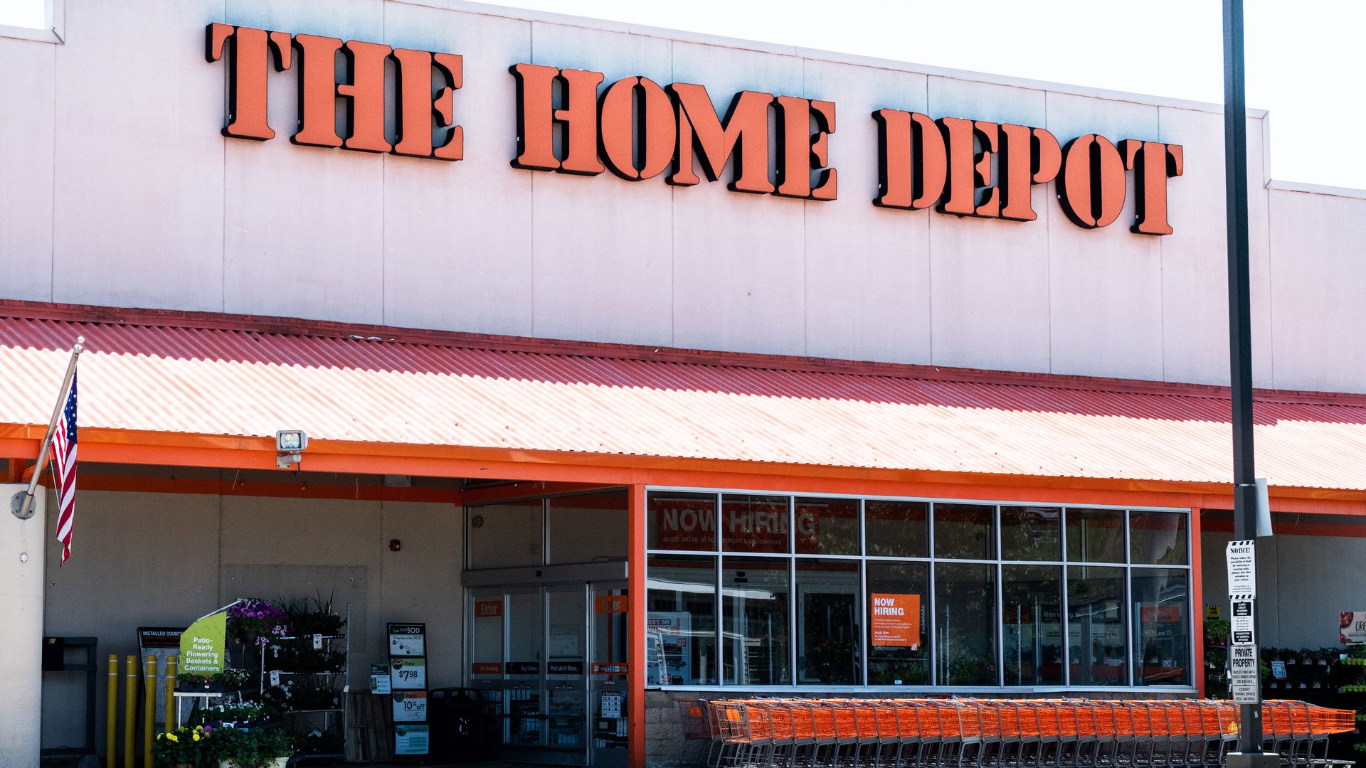 Home Depot storefront