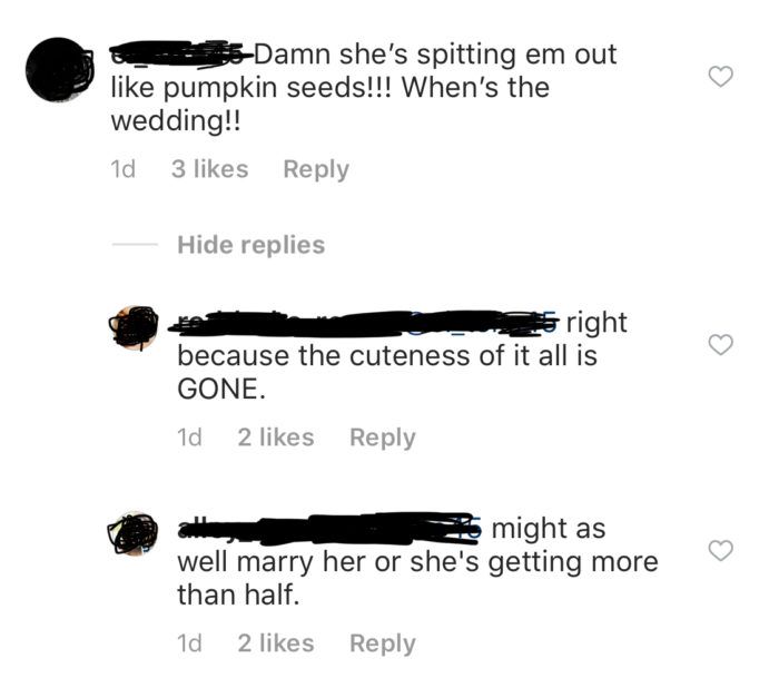 Cam Newton Kia Stevens Instagram Comments 4