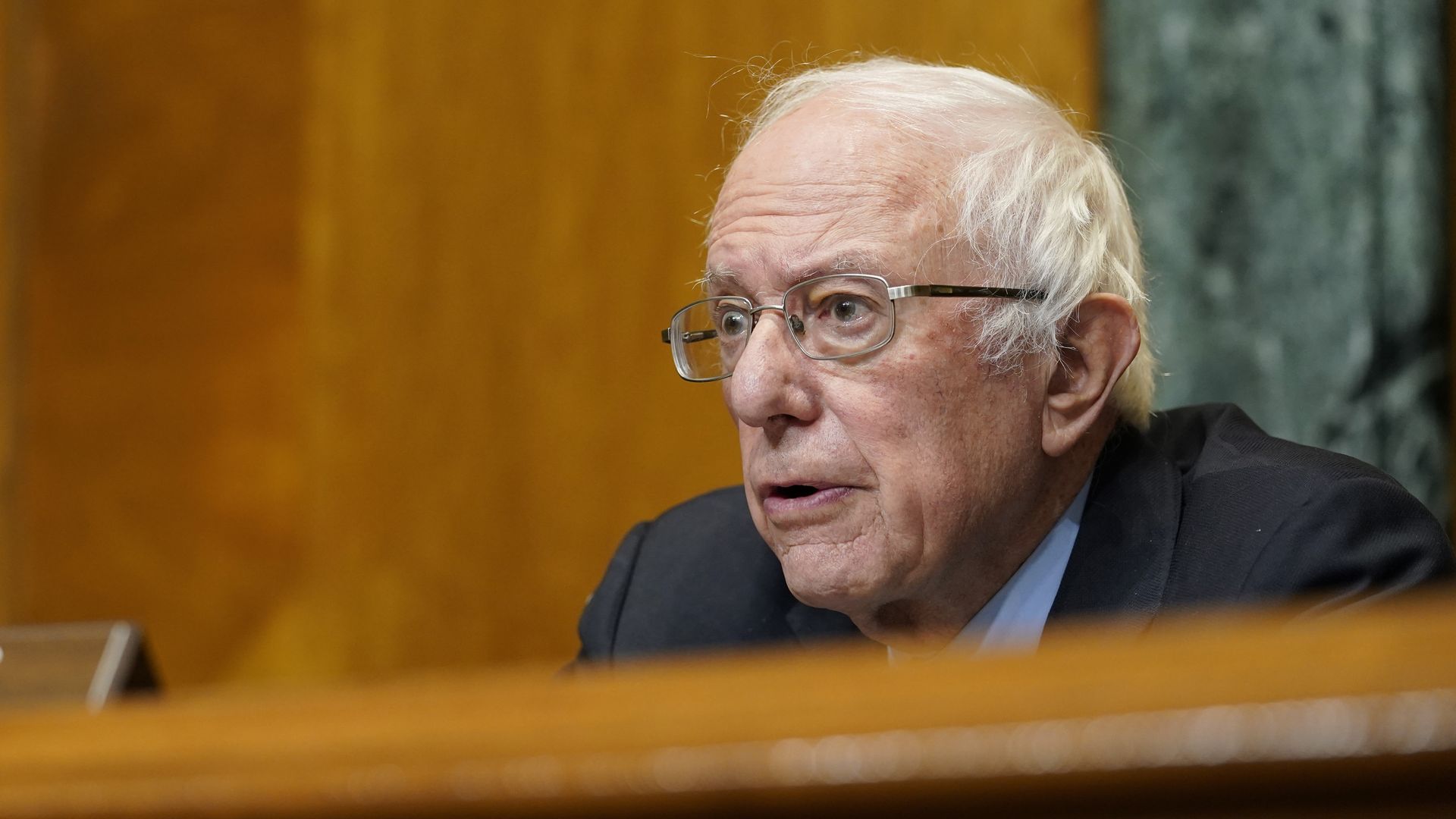 Sen. Bernie Sanders at the Capitol