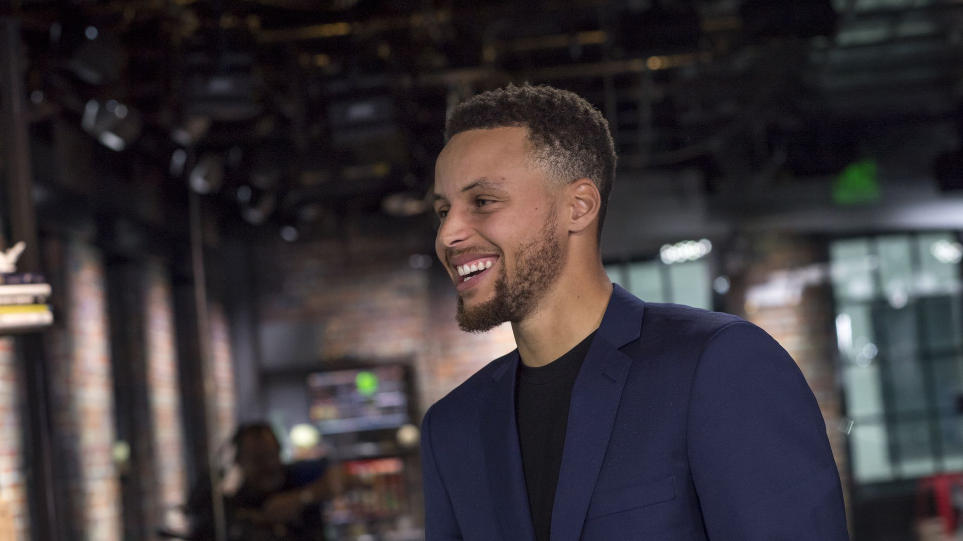 Stephen Curry during an interview in San Francisco in August 2017.