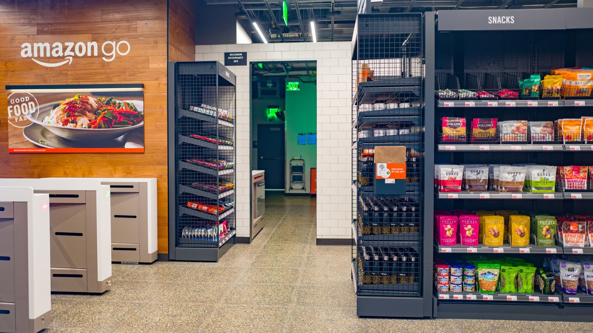 An Amazon Go store