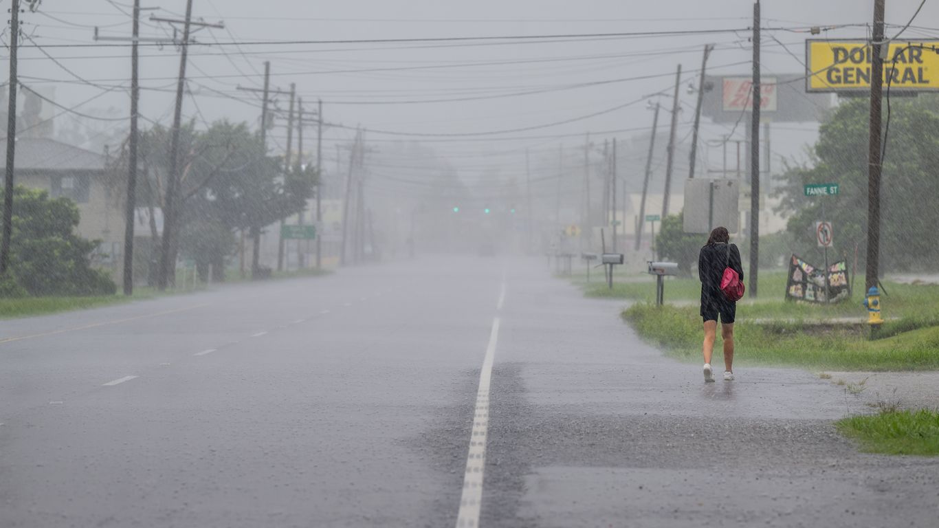 Hurricane Francine Causes Damage in Louisiana