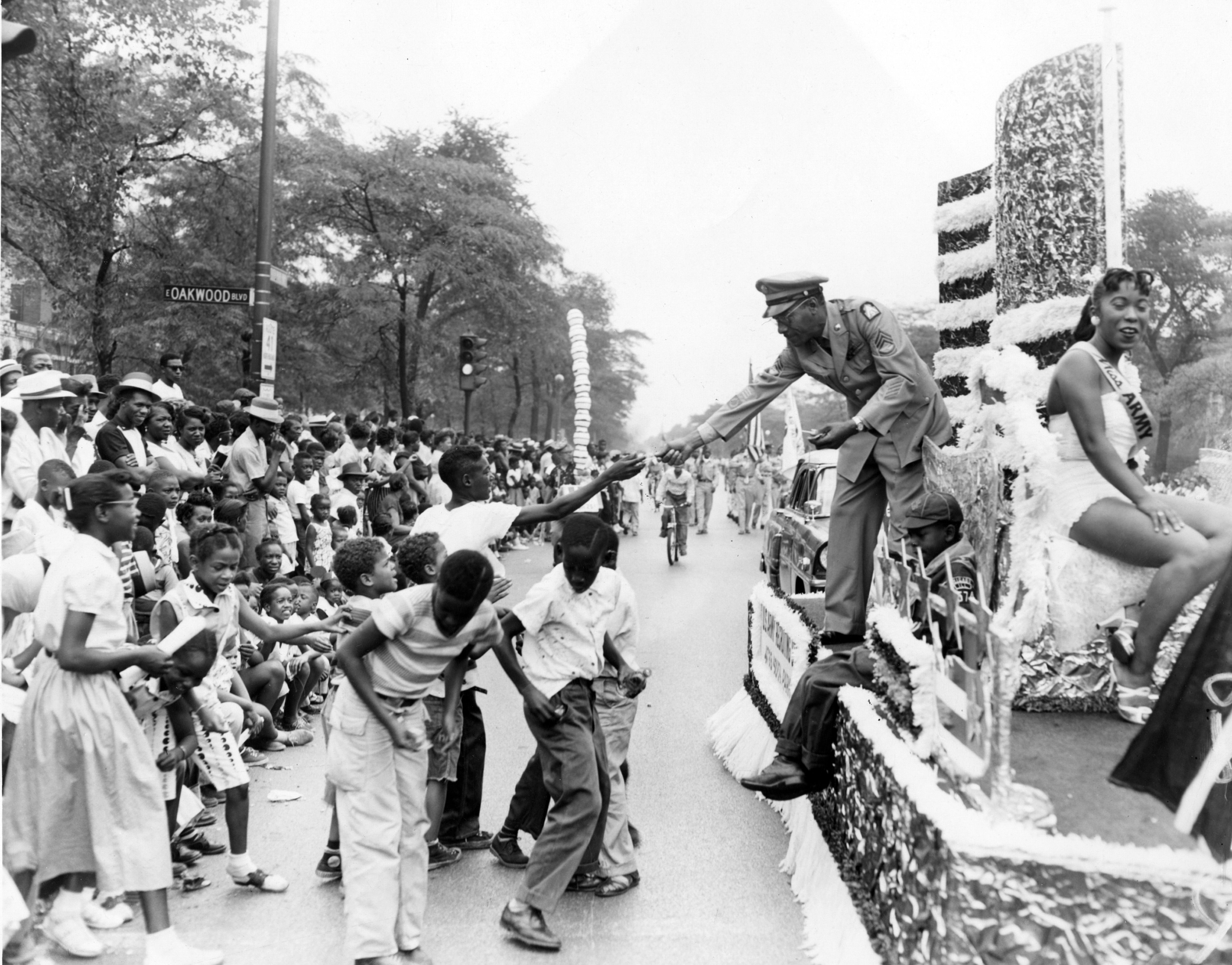 The Bud Billiken Parade 1984.