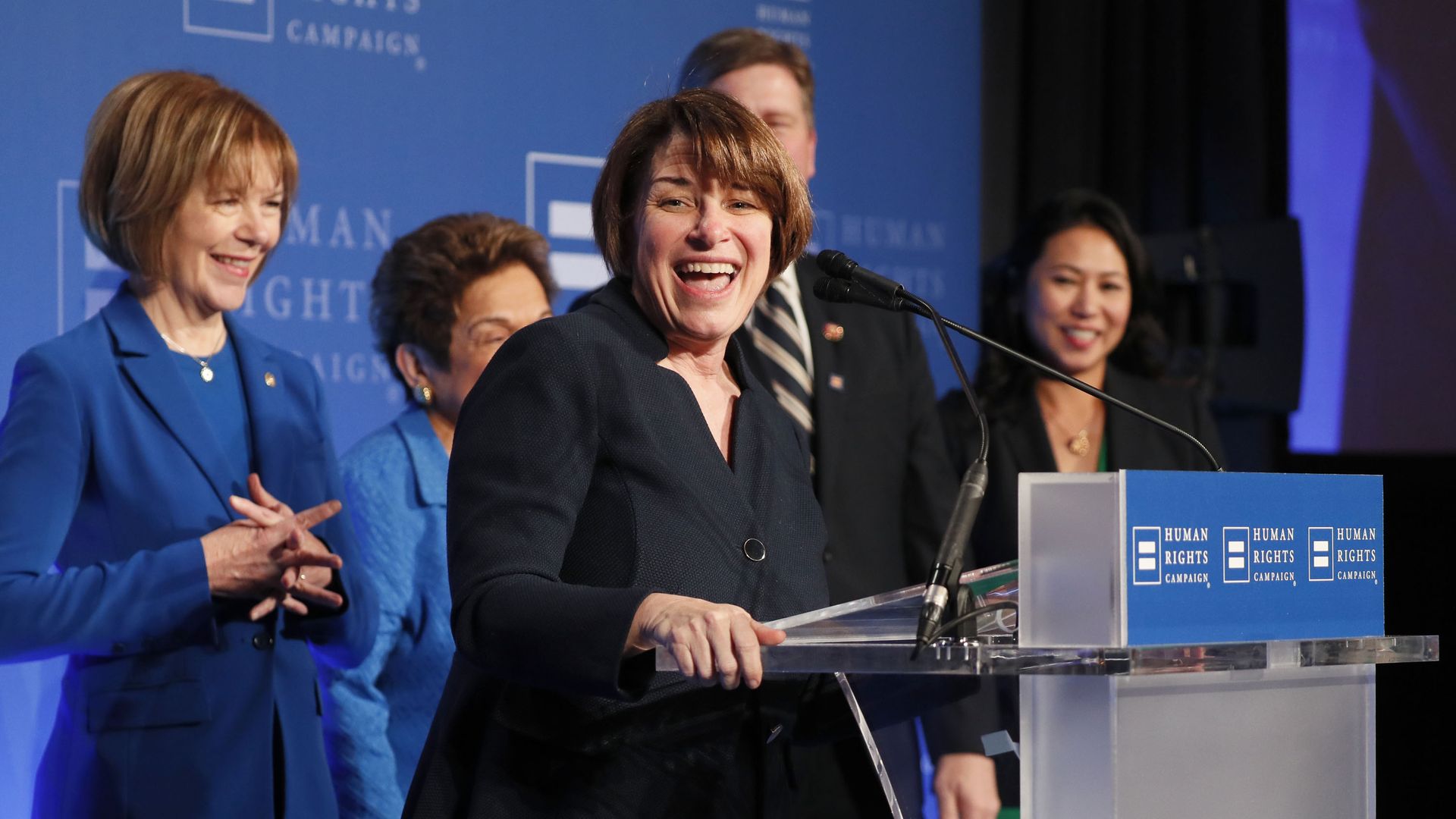Sen. Amy Klobuchar. Photo: Paul Morigi/Getty Images