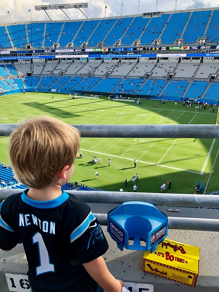 child-at-panthers-game-bank-of-america-stadium
