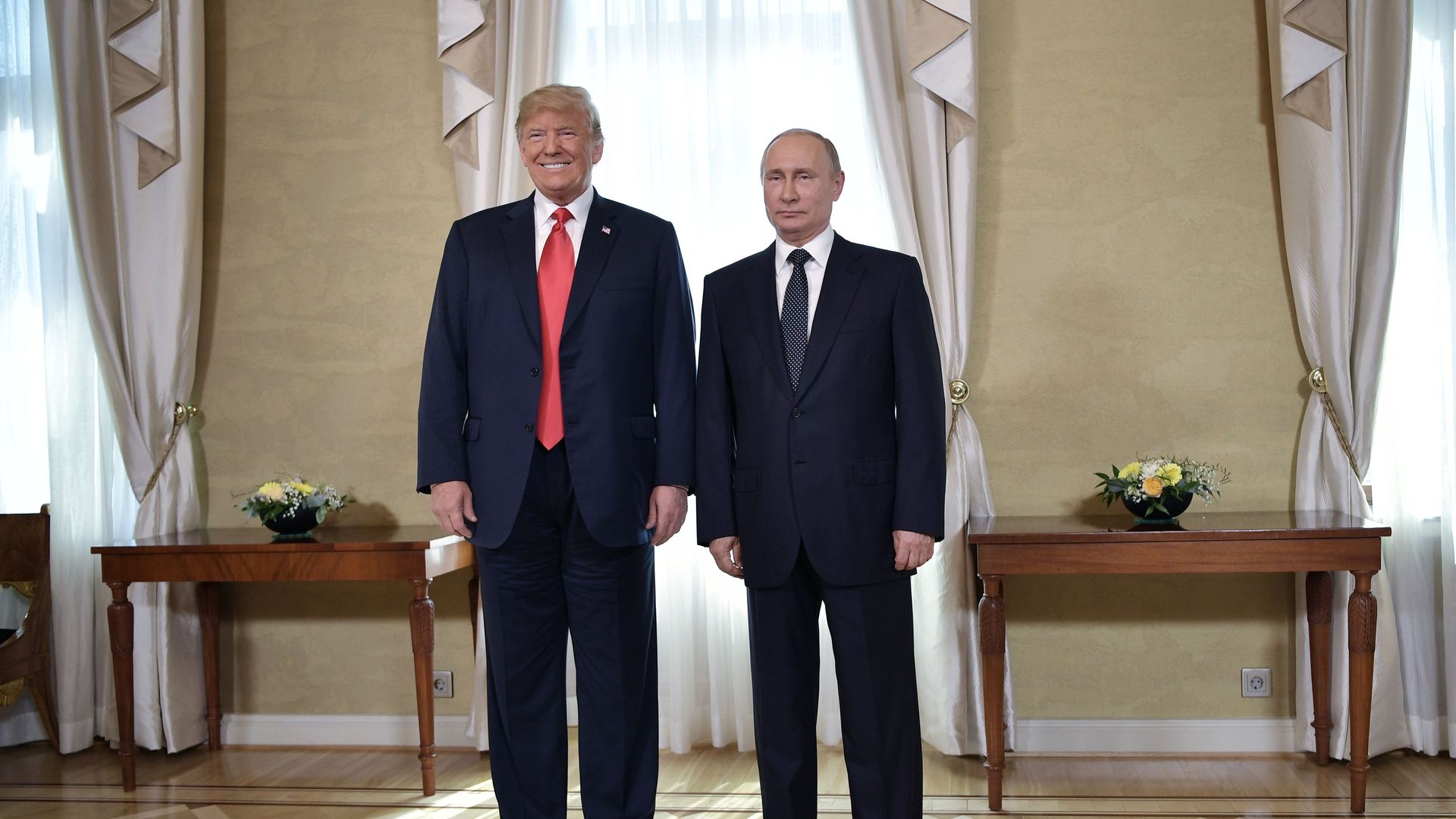 Donald Trump and Vladimir Putin.