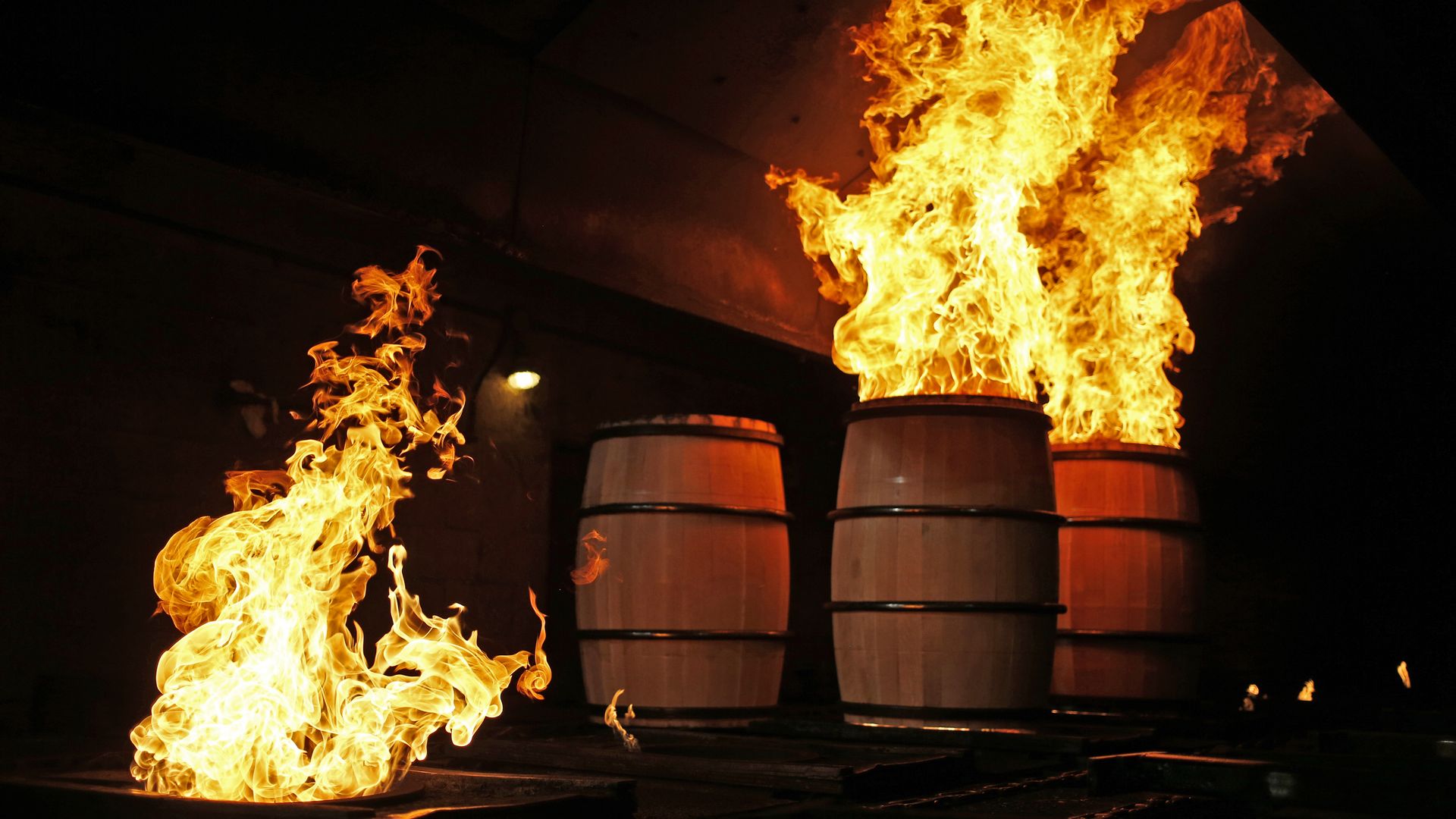 Bourbon production