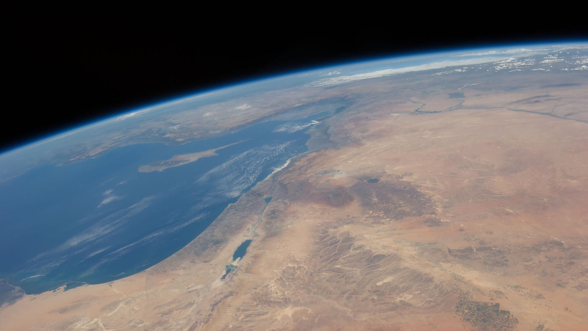 Photo of earth from space