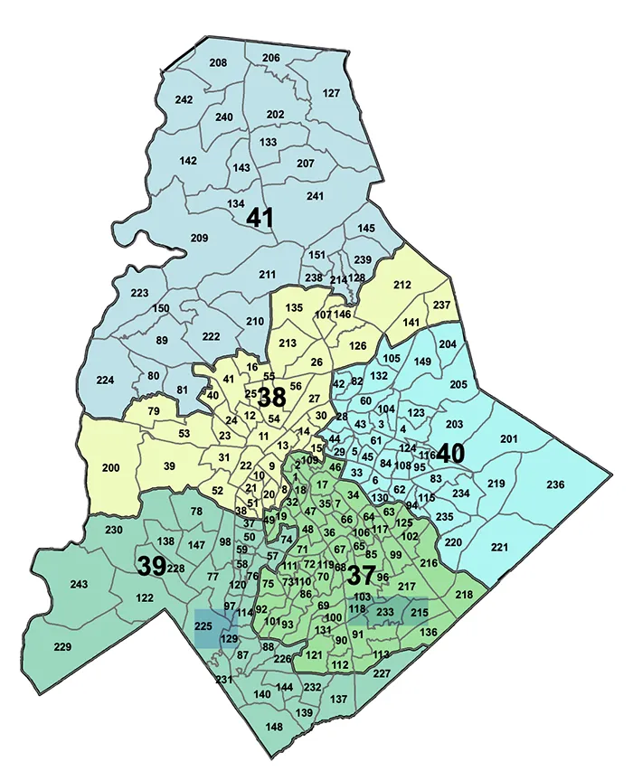 2020 NC Senate Districts