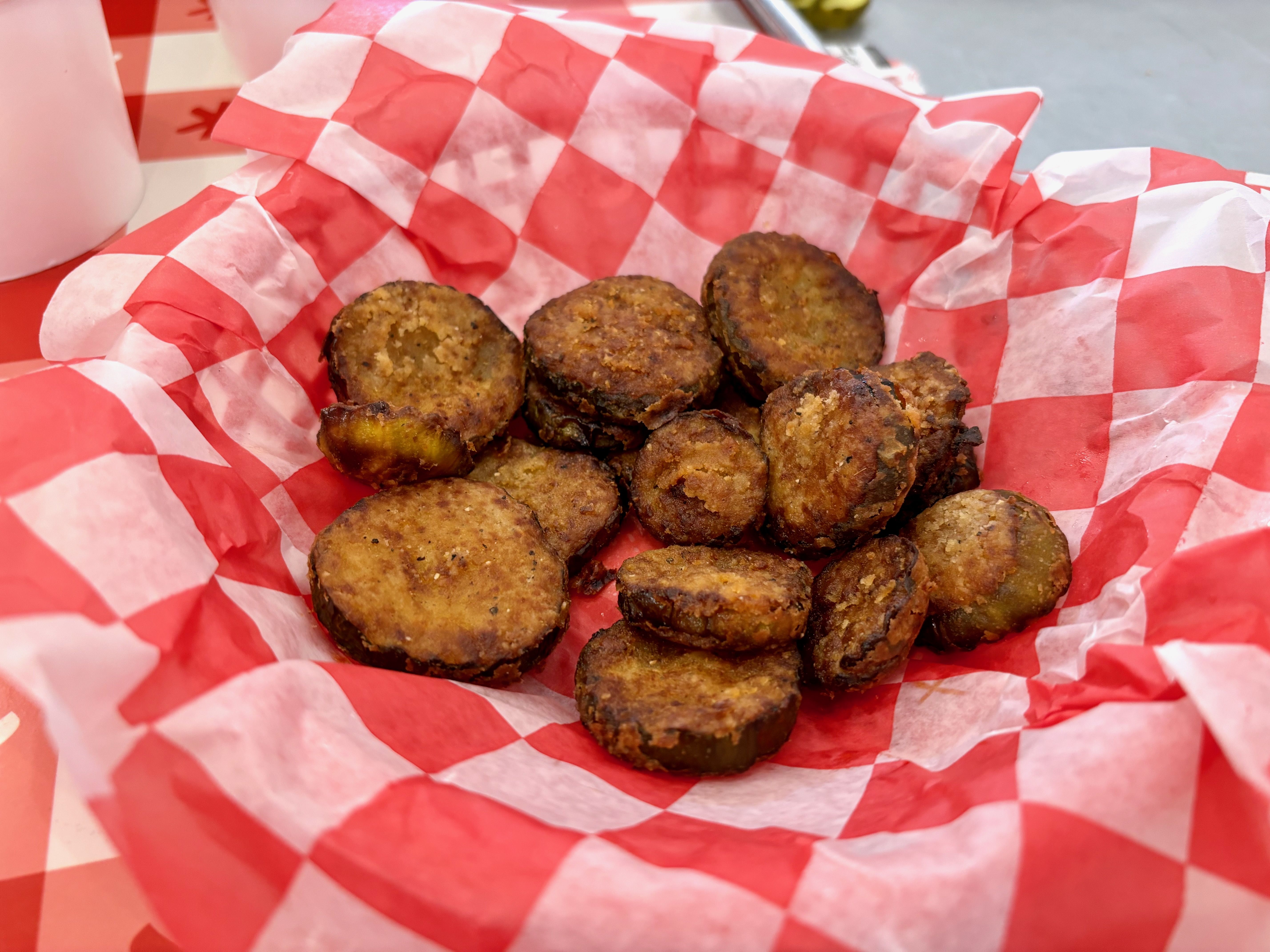 Fried pickles from Hot Chicken Takeover