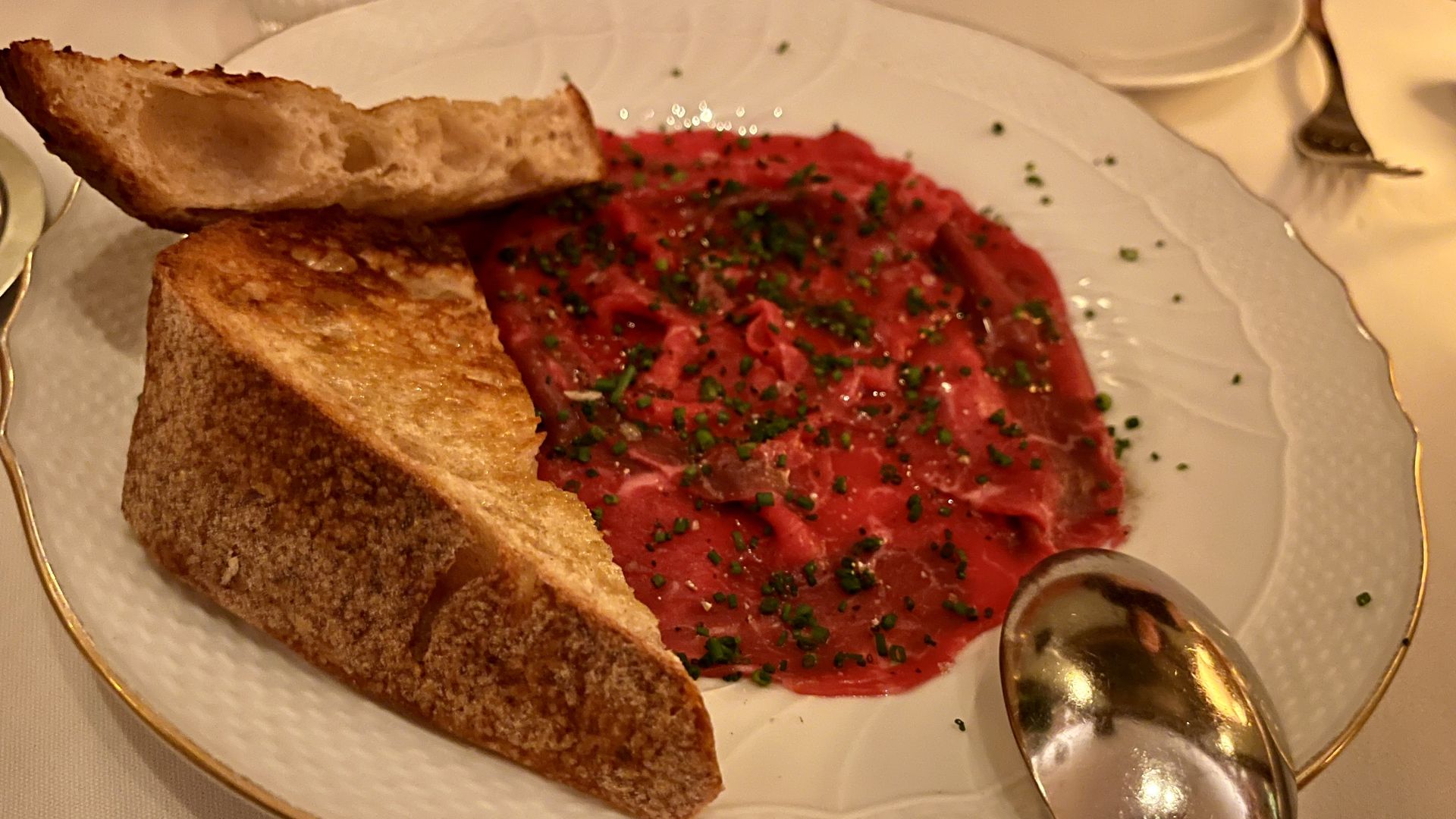 Wagyu carpaccio