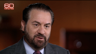 Arizona Attorney General Mark Brnovich during his interview with CBS' "60 Minutes," broadcast Sunday.