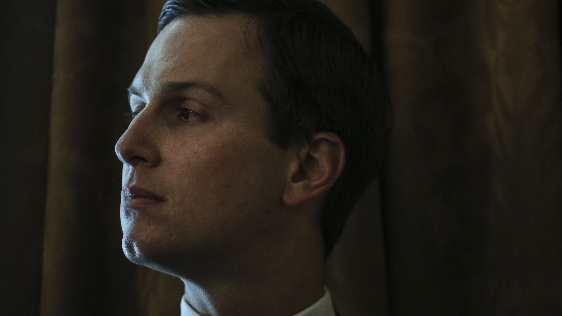 Jared Kushner looking upset 
