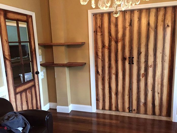 knotty artisans sliding barn doors