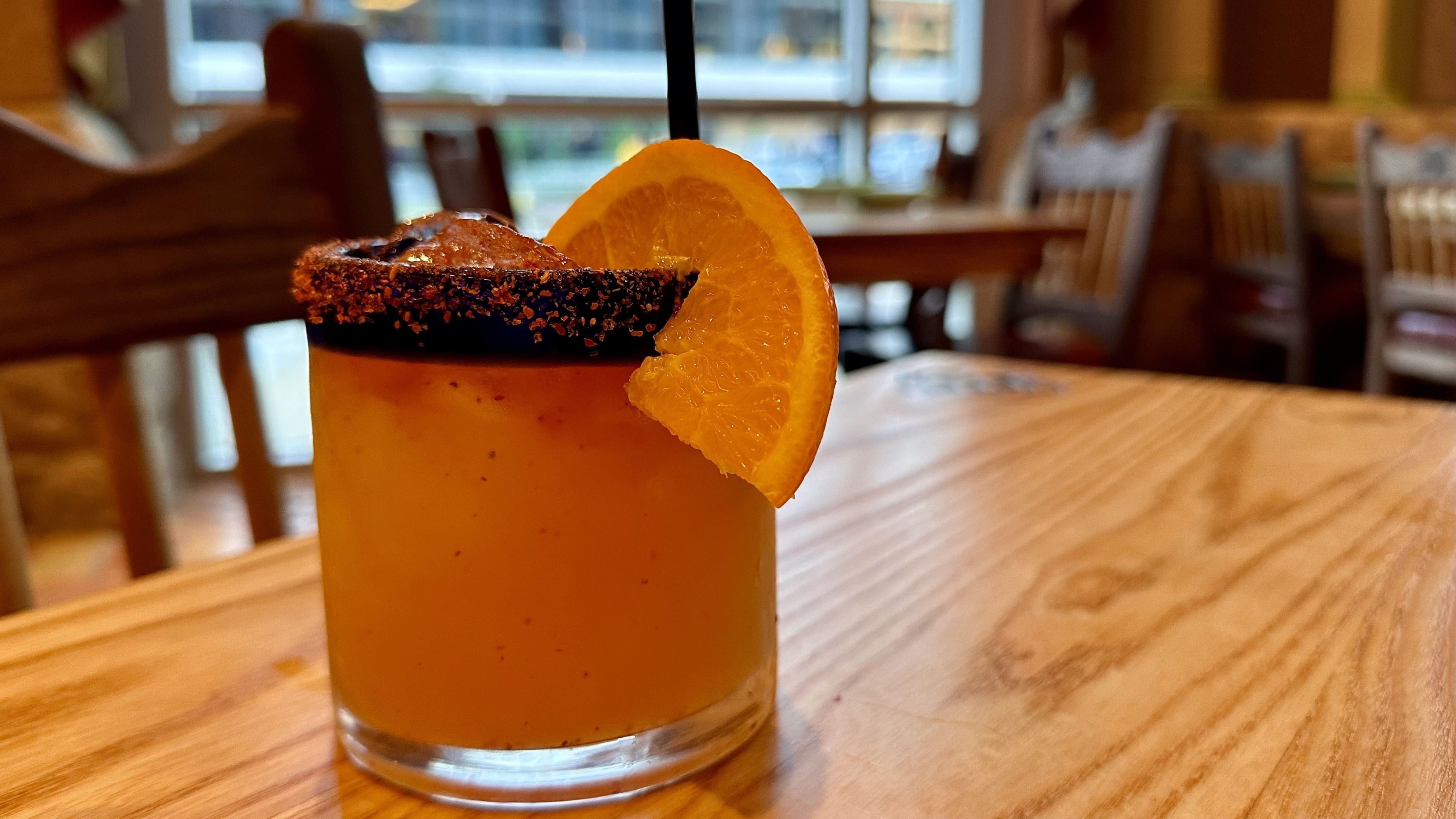 A photo of a mexican candy cocktail 