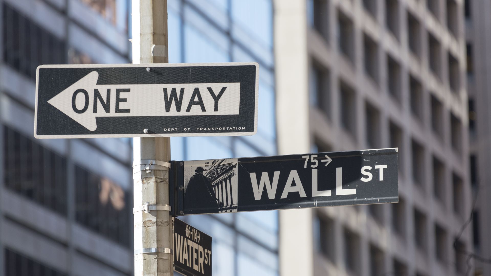 Wall Street sign