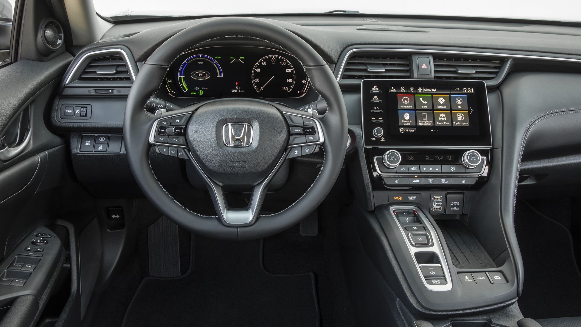 Image of interior of 2019 Honda Insight