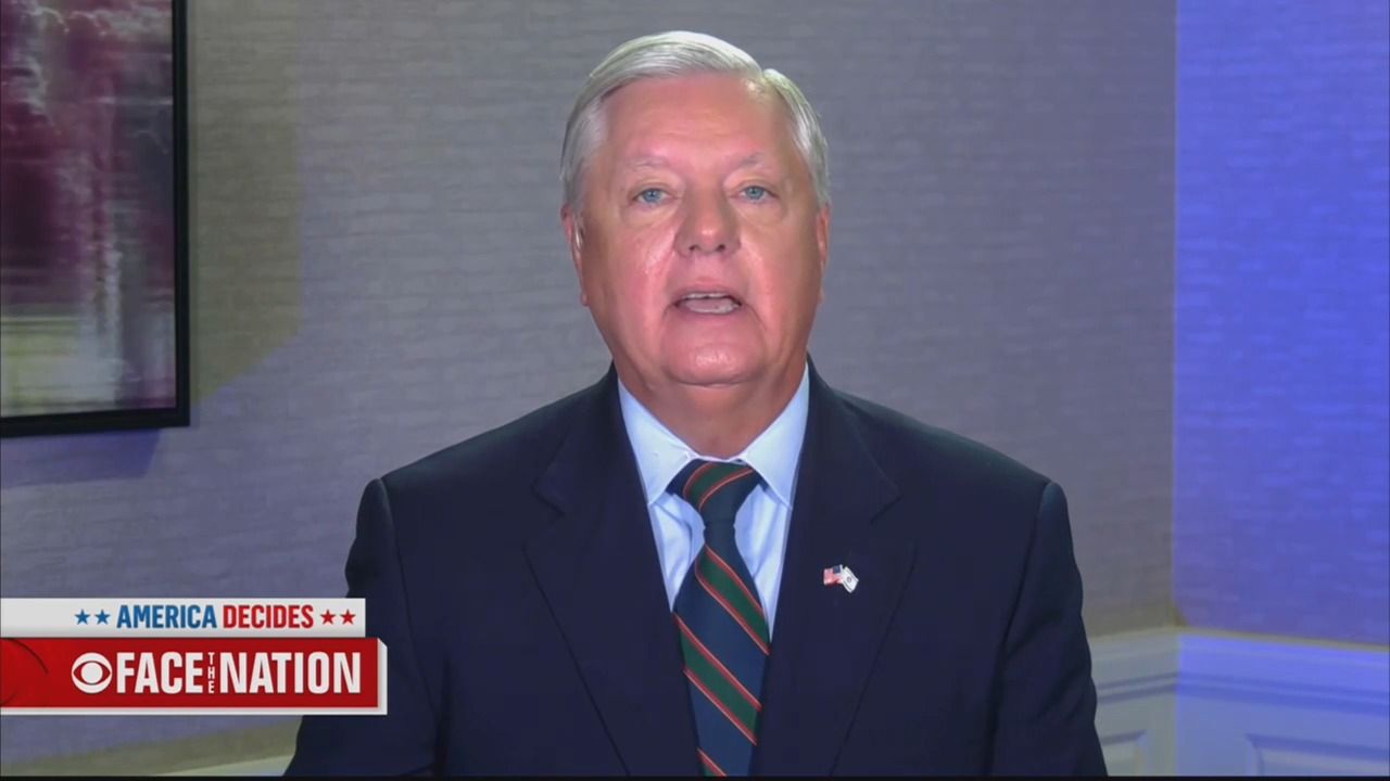 Sen. Lindsey Graham speaks on CBS' "Face the Nation."