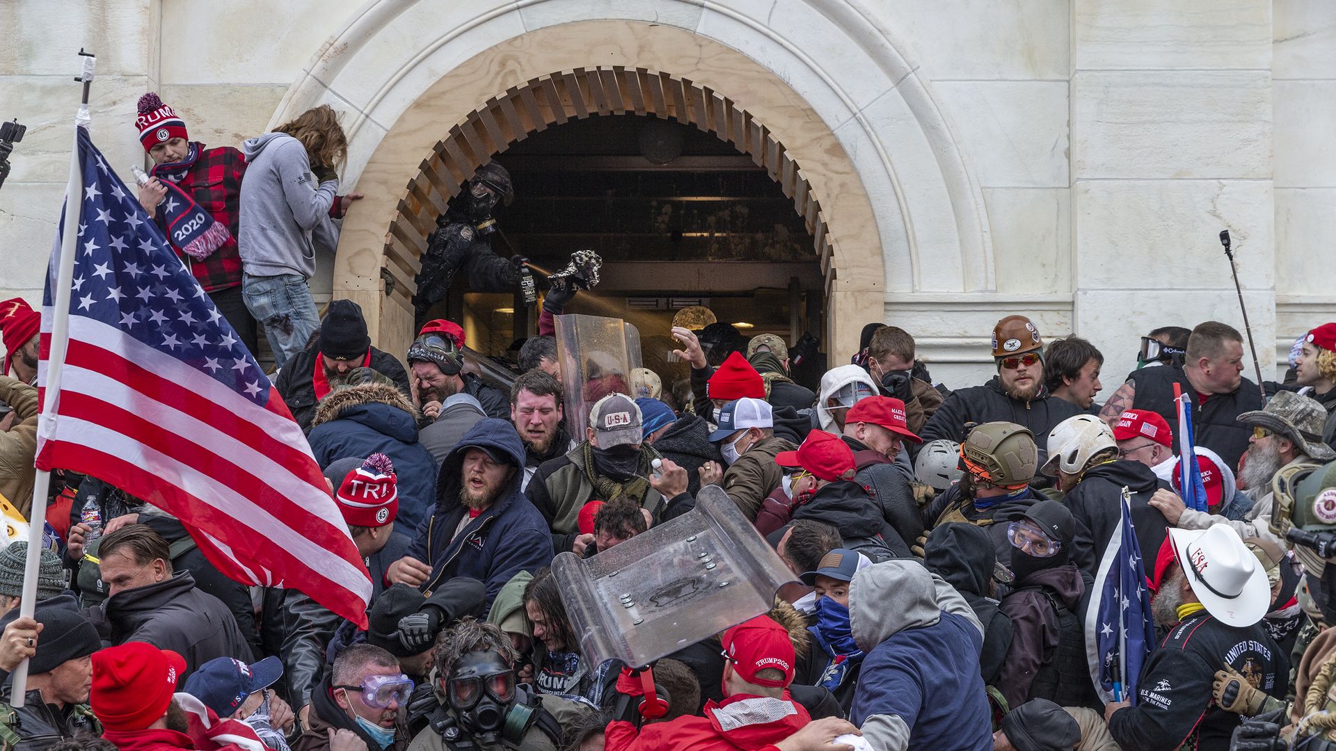 Rioters storm US Capitol
