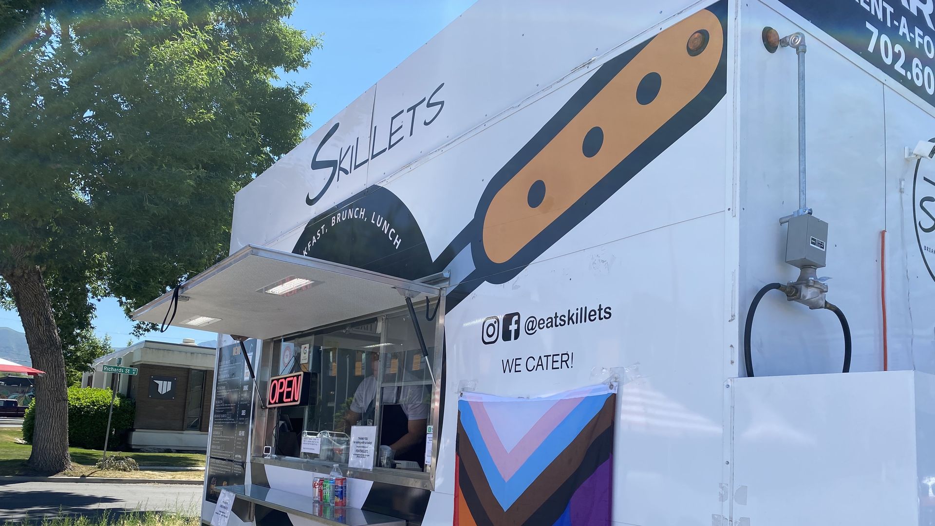 Skillets food truck in Salt Lake City