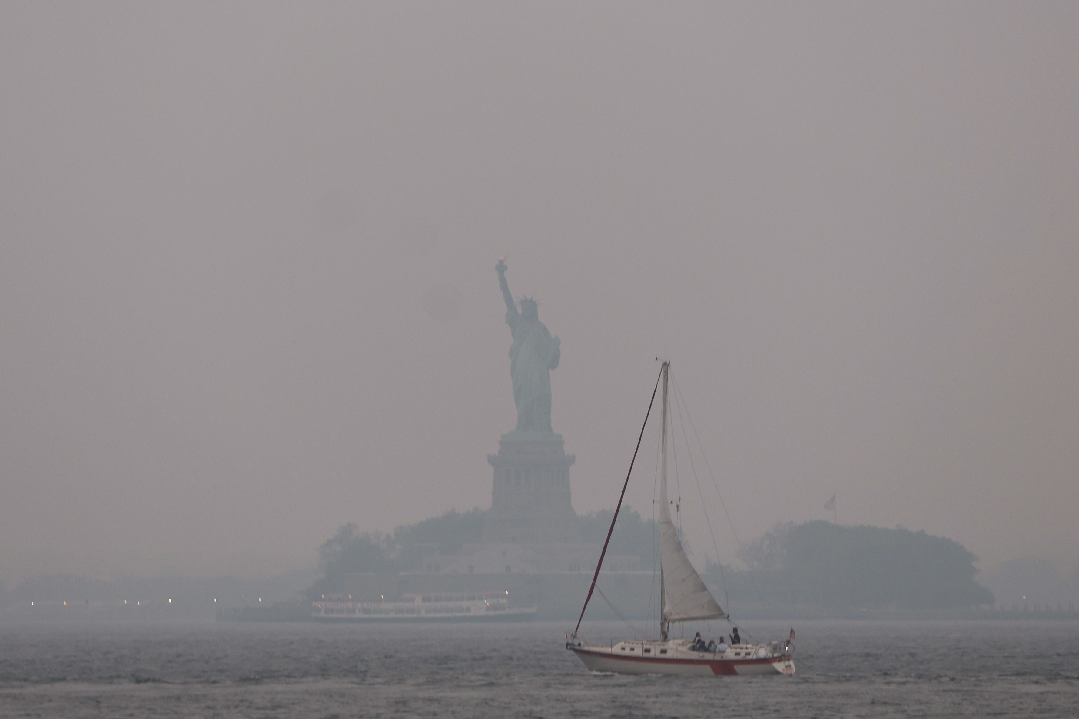 The Day That Wildfire Smoke Shrouded New York City