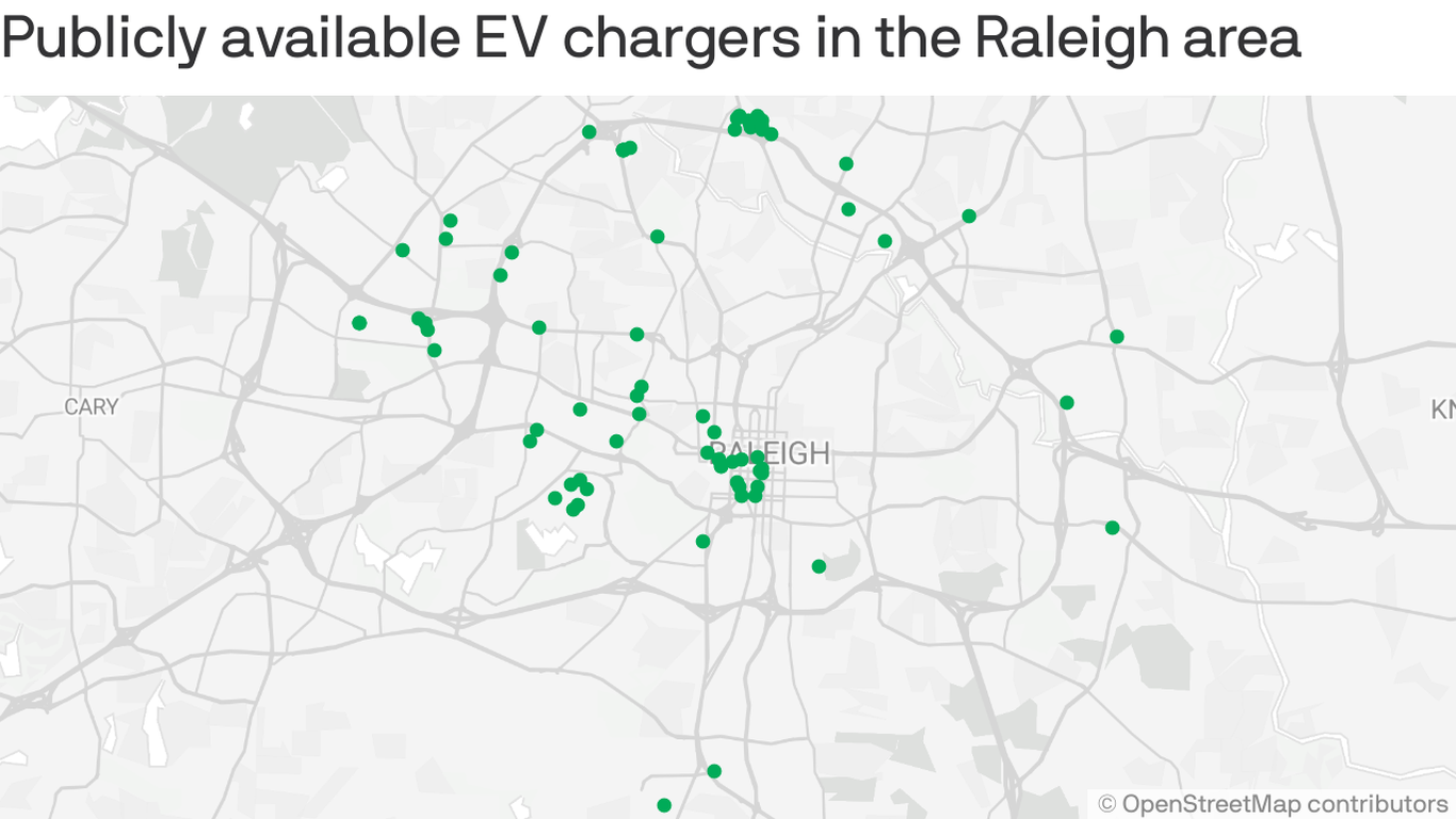 NC needs more chargers as EV sales rapidly grow