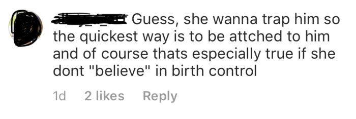 Cam Newton Kia Stevens Instagram Comments 2