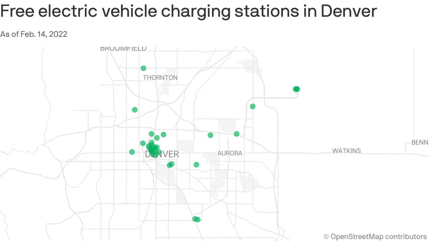 How Colorado's EV charging network could expand Axios Denver