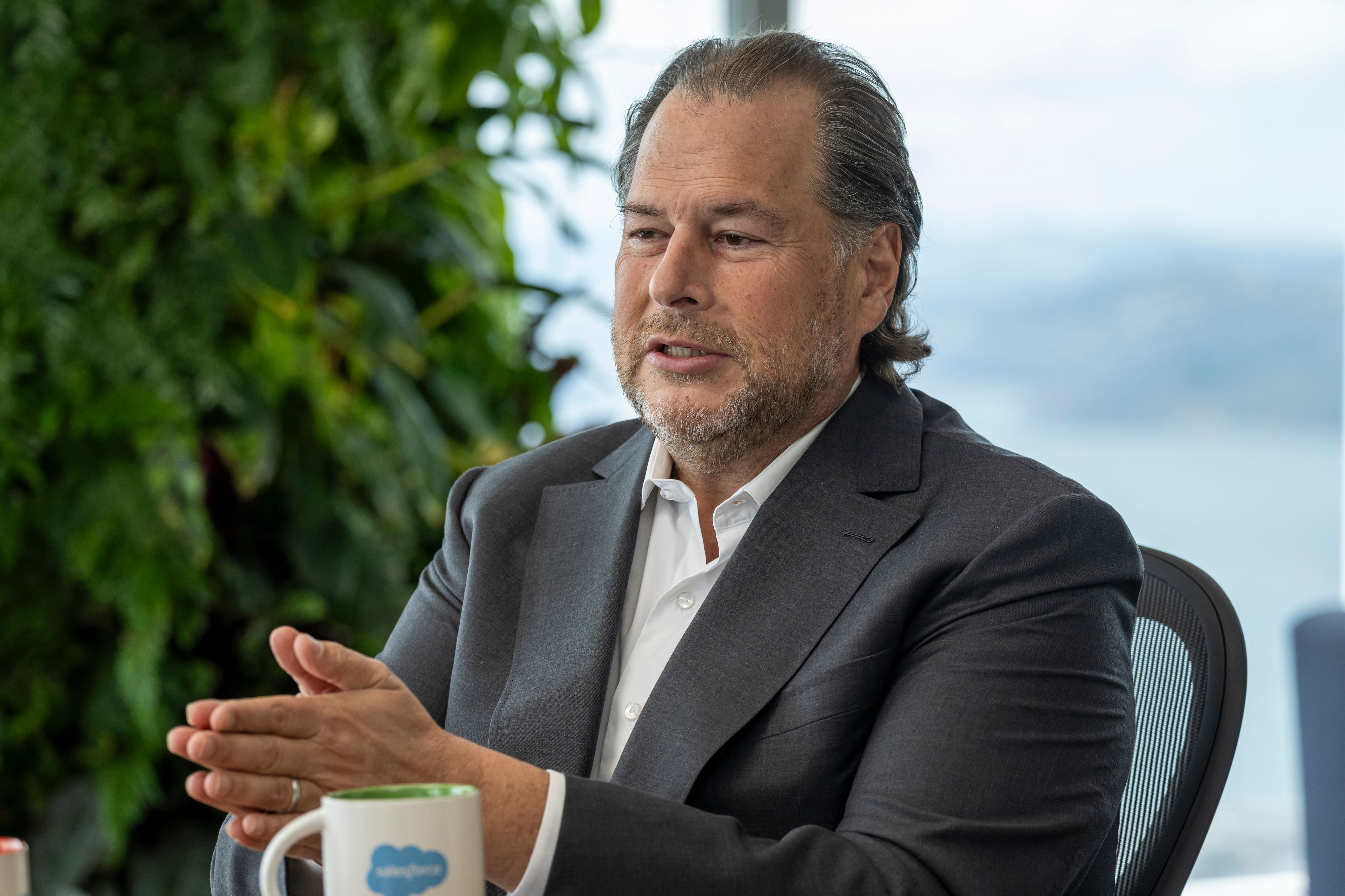 Salesforce CEO Marc Benioff.