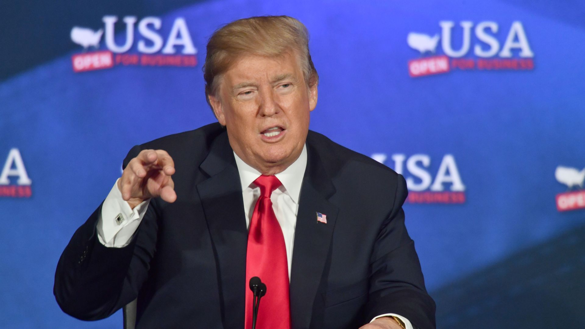 President Trump talks about the tax law