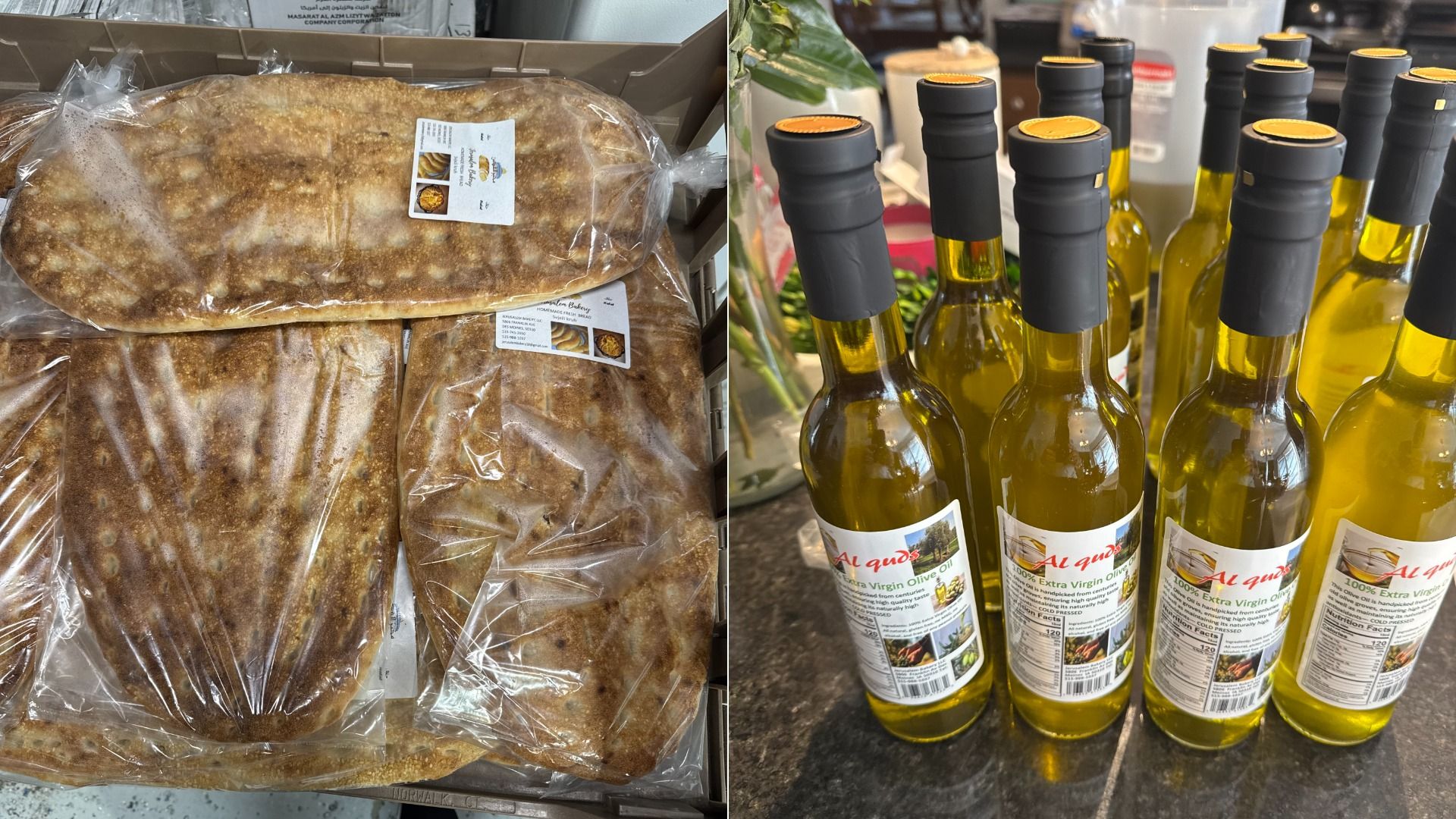 Bread and olive oil
